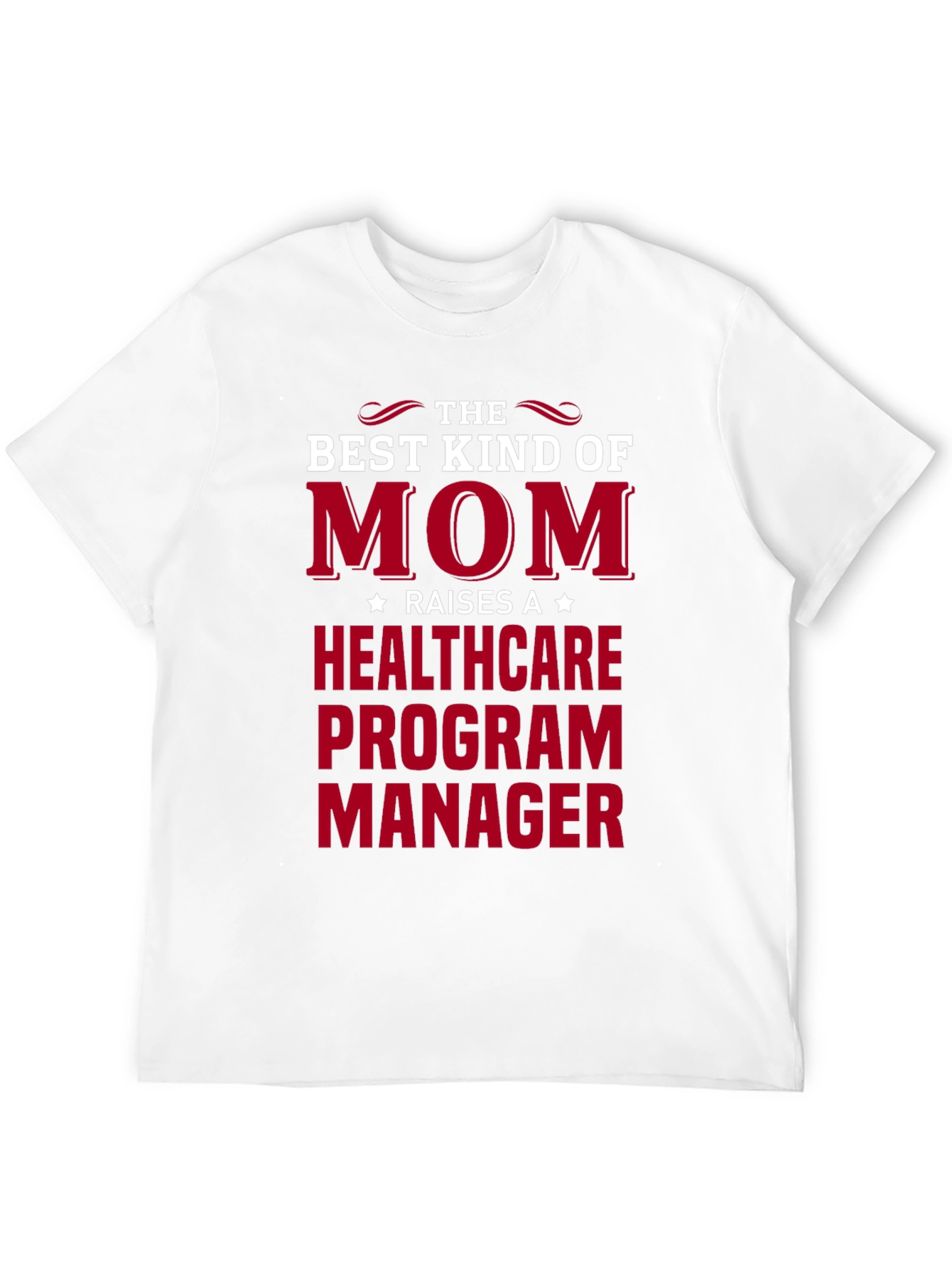 Black Best Mom Raises Healthcare Program Manager T-Shirt view 12
