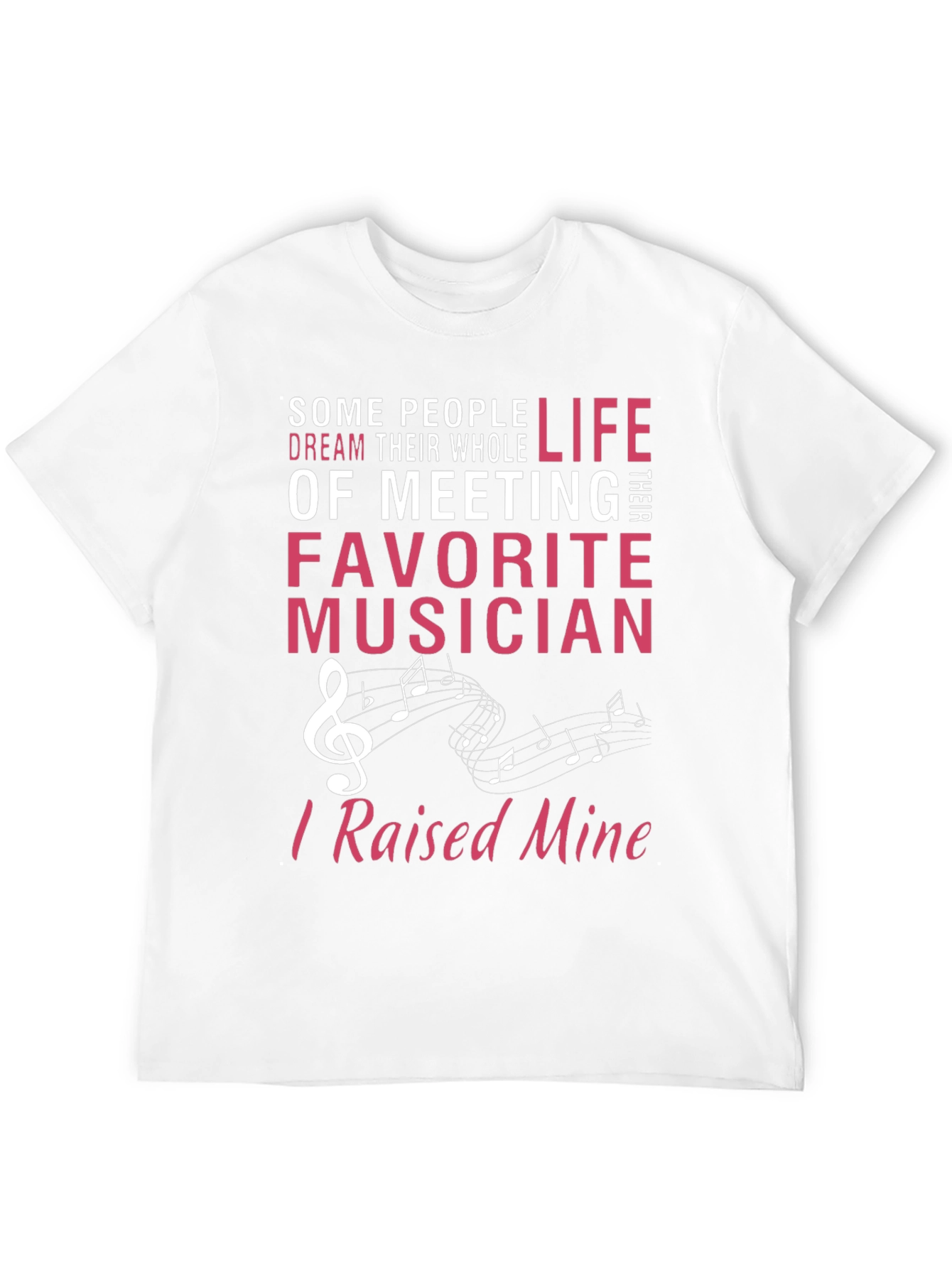 Black Musician's Parent T-Shirt - Raised Mine! view 12