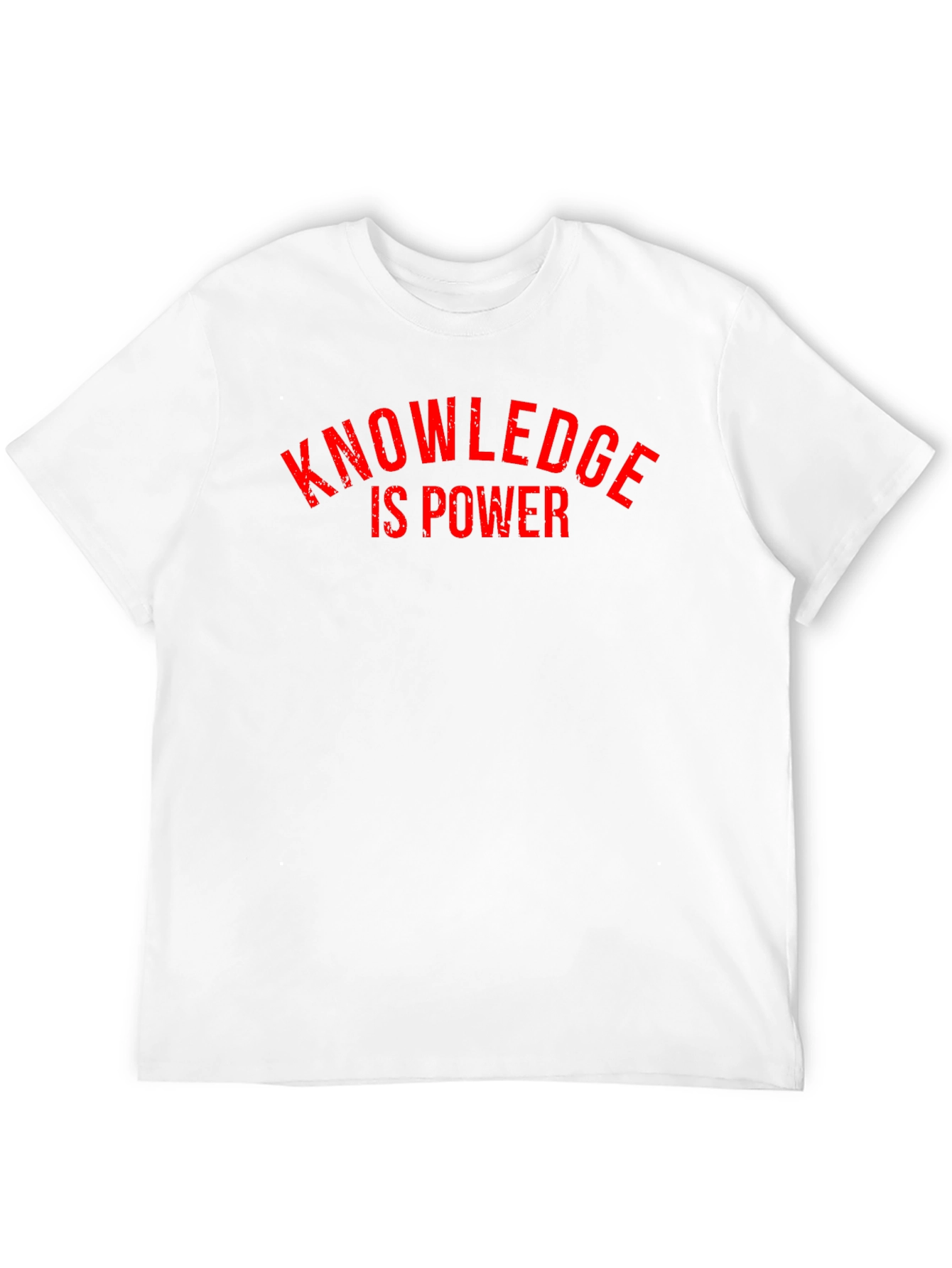Black Knowledge Is Power Black Graphic T-Shirt view 12