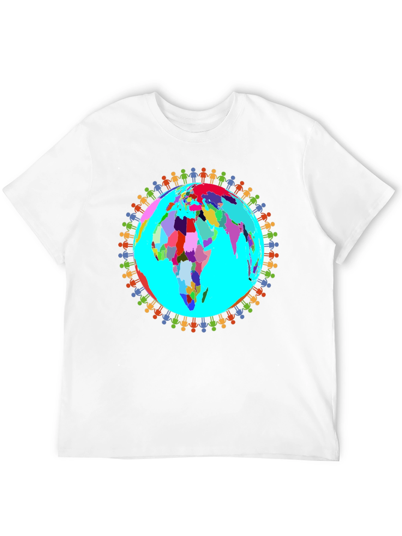 Black Unity Earth T-Shirt view 12