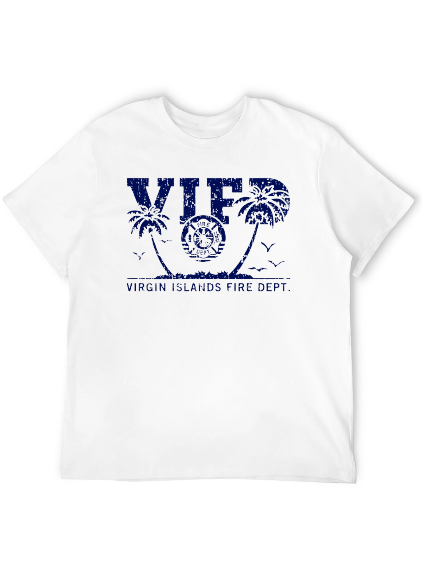 Virgin Islands Fire Dept. Black T-Shirt - 12