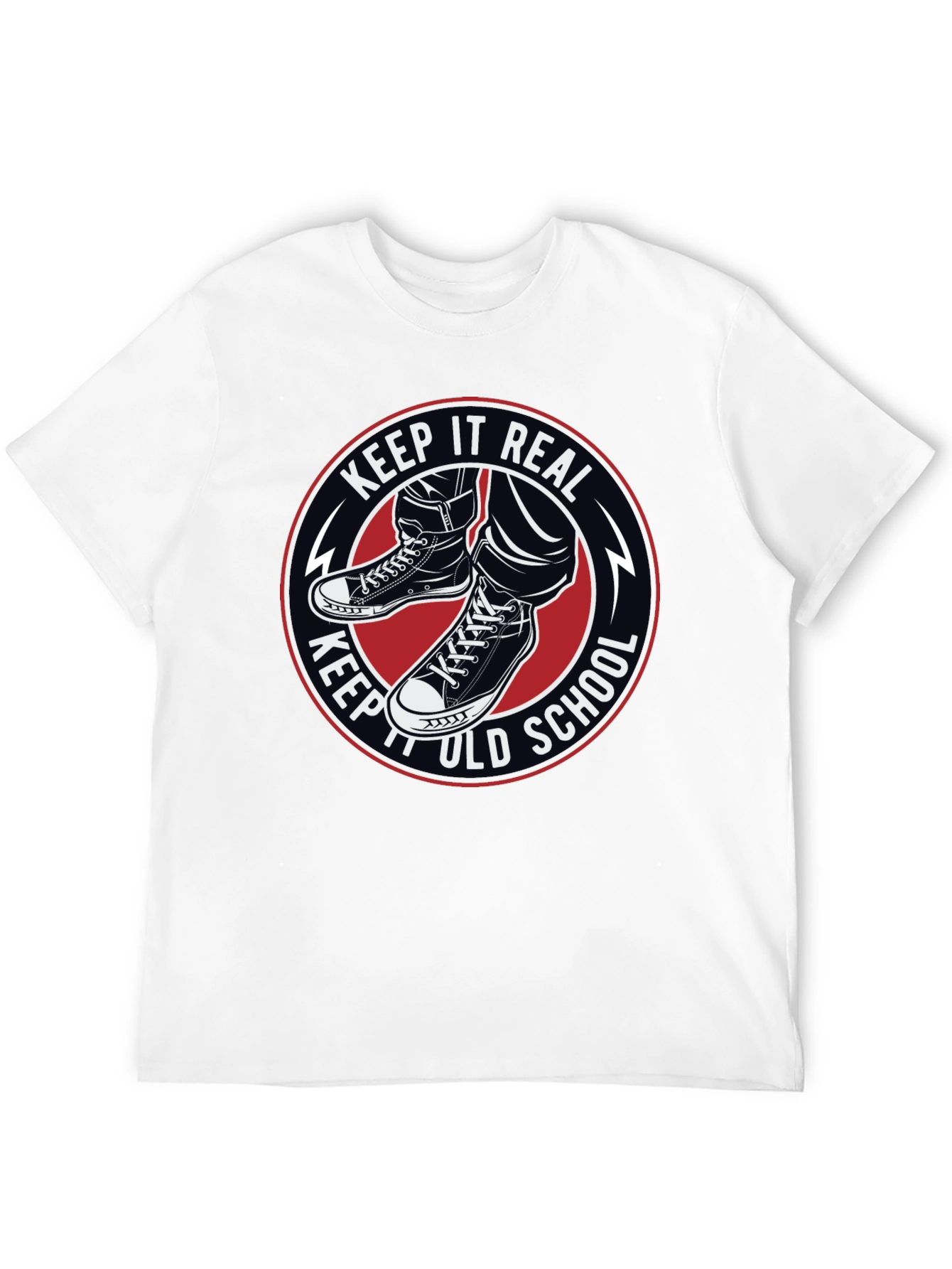 Keep It Real Old School Graphic T-Shirt - 12