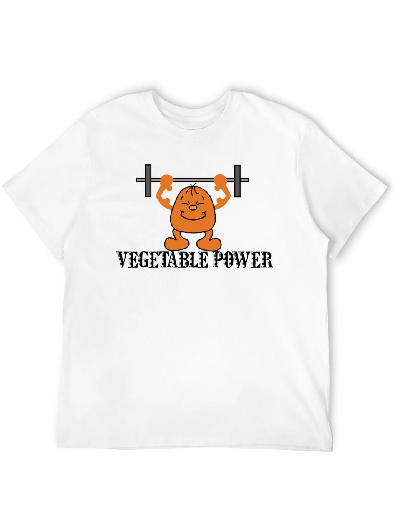 Black Vegetable Power Black T-Shirt view 12