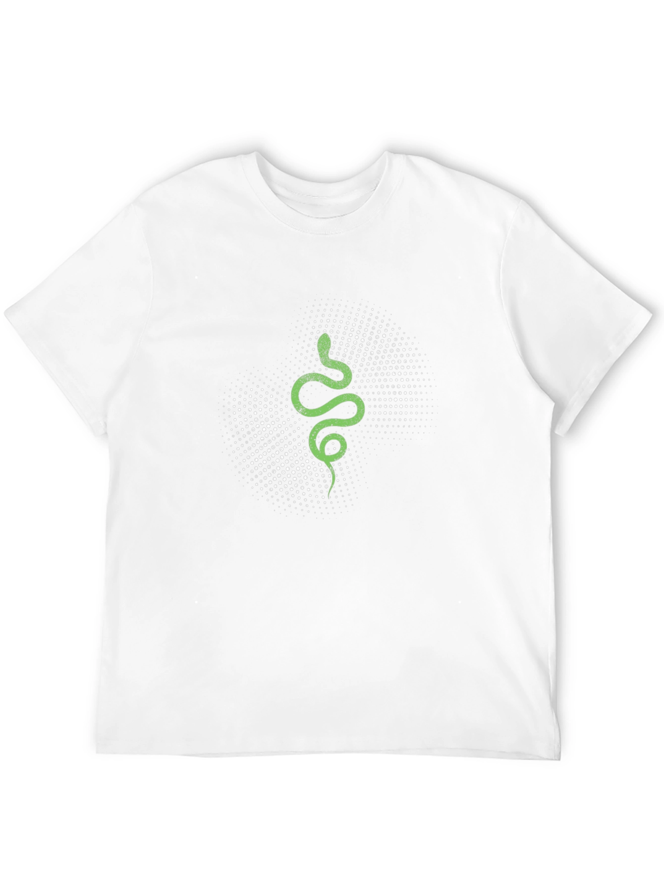 Black Snake Graphic Tee - Modern Black T-Shirt view 12