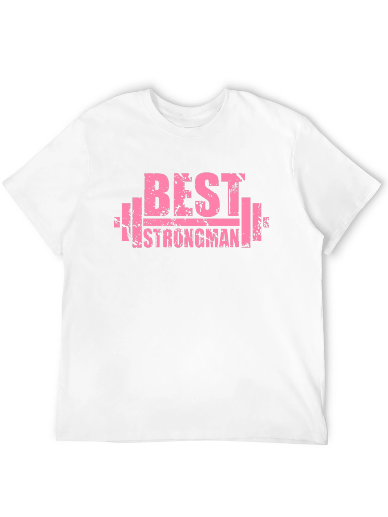 Black Best Strongman Black T-Shirt - Gym Workout Apparel view 12