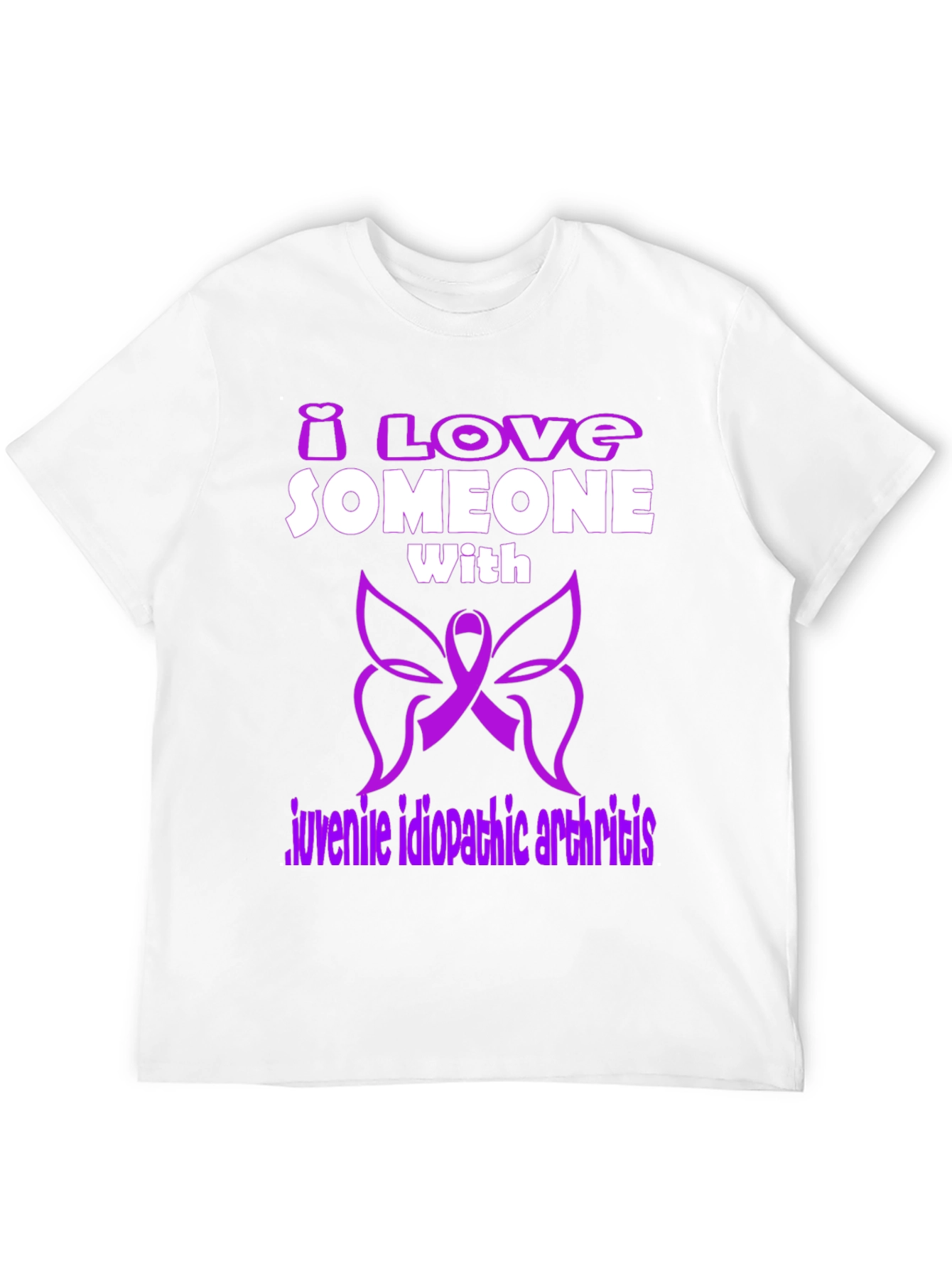 I Love Someone With Juvenile Idiopathic Arthritis T-Shirt - 12