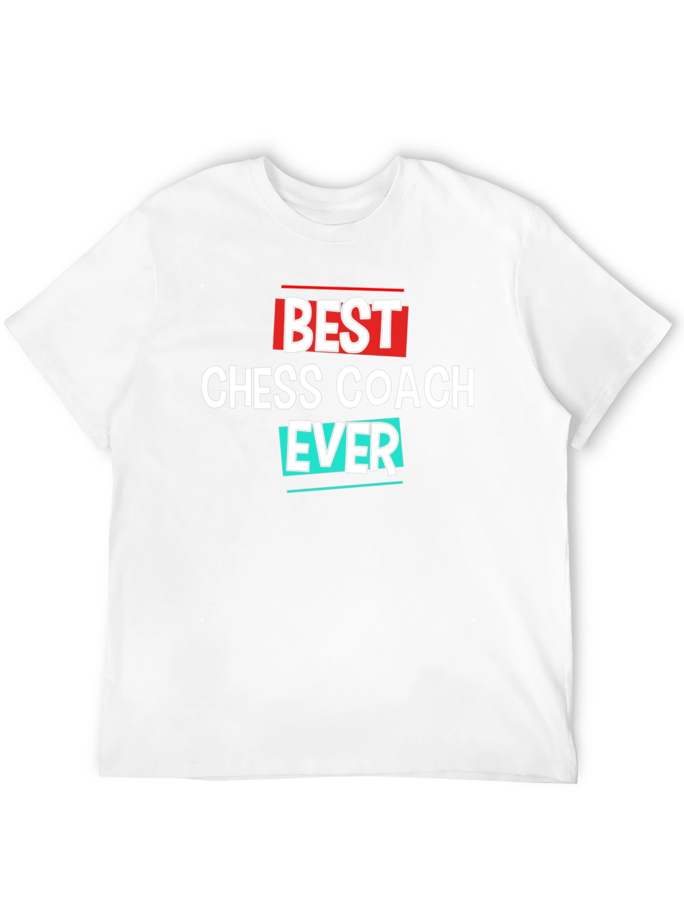 Black Best Chess Coach Ever T-Shirt - Great Gift! view 12