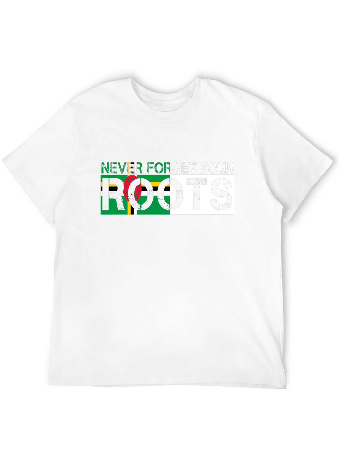 Dominica Roots T-Shirt - Never Forget Your Heritage - 12