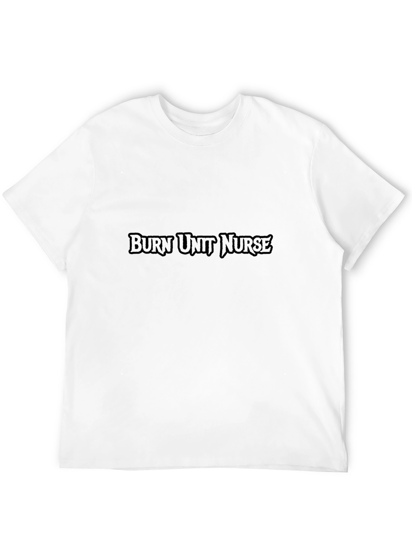 Black Burn Unit Nurse Graphic T-Shirt view 12