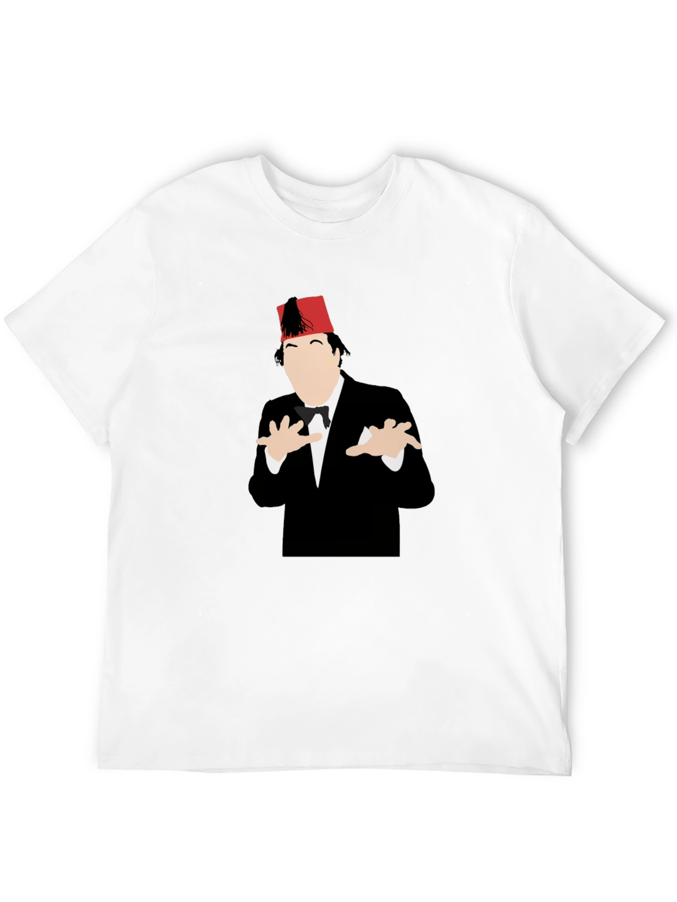 Black Mystic Man Graphic Tee view 12