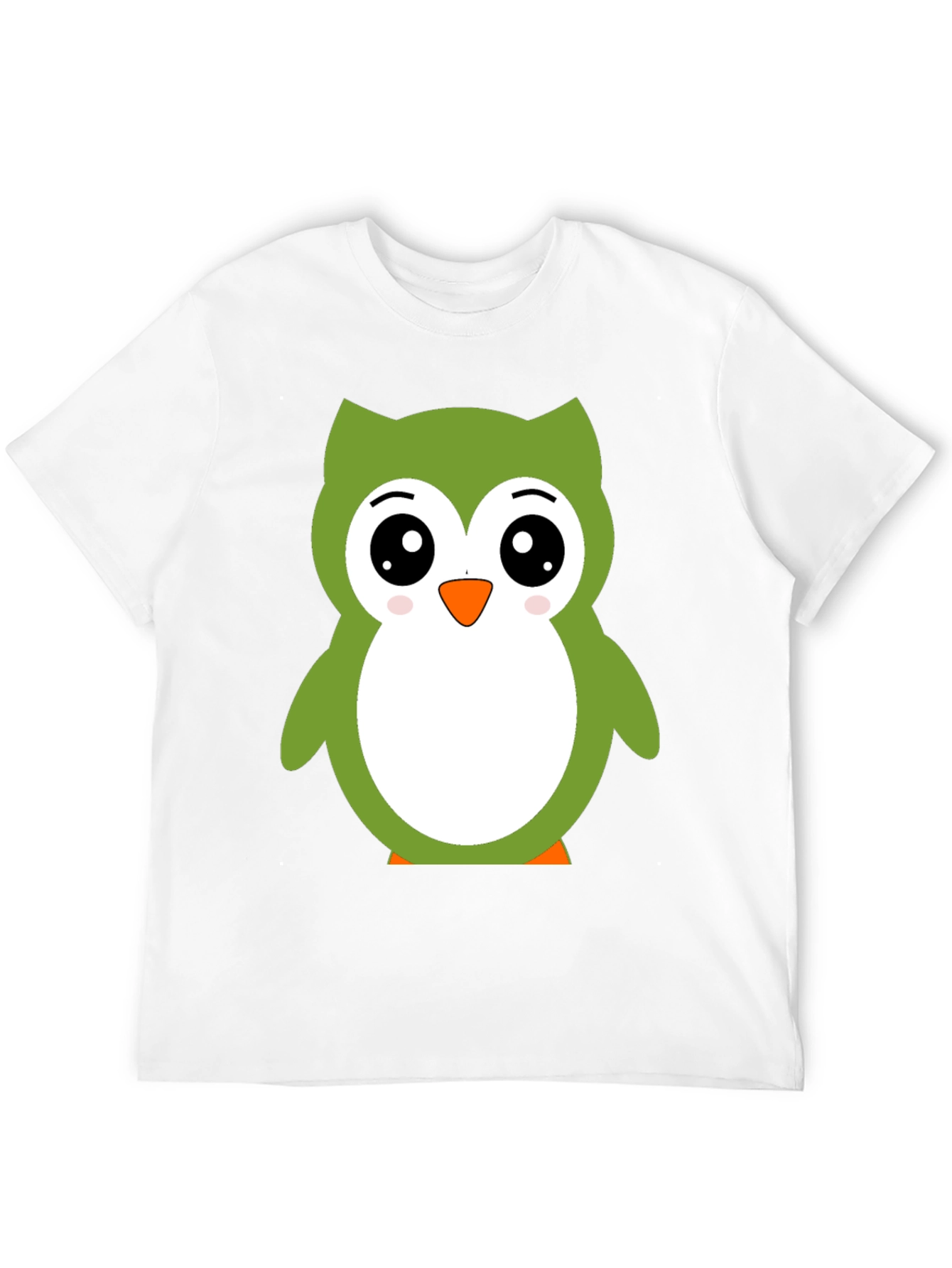 Black Owl Graphic Tee - Fun & Stylish Black T-Shirt view 12