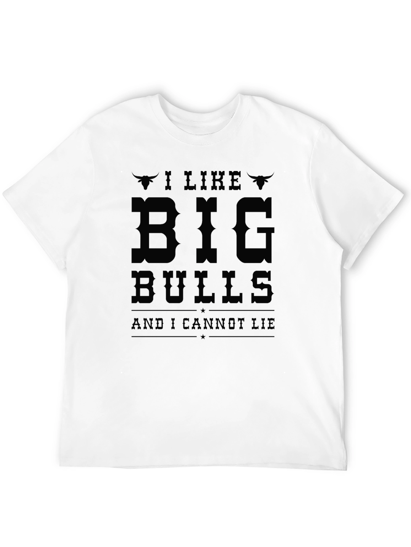 Black I Like Big Bulls T-Shirt - Funny Graphic Tee view 12