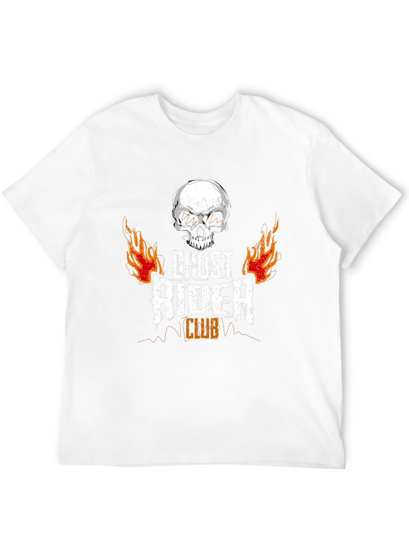Black Ghost Rider Club Black T-Shirt view 12