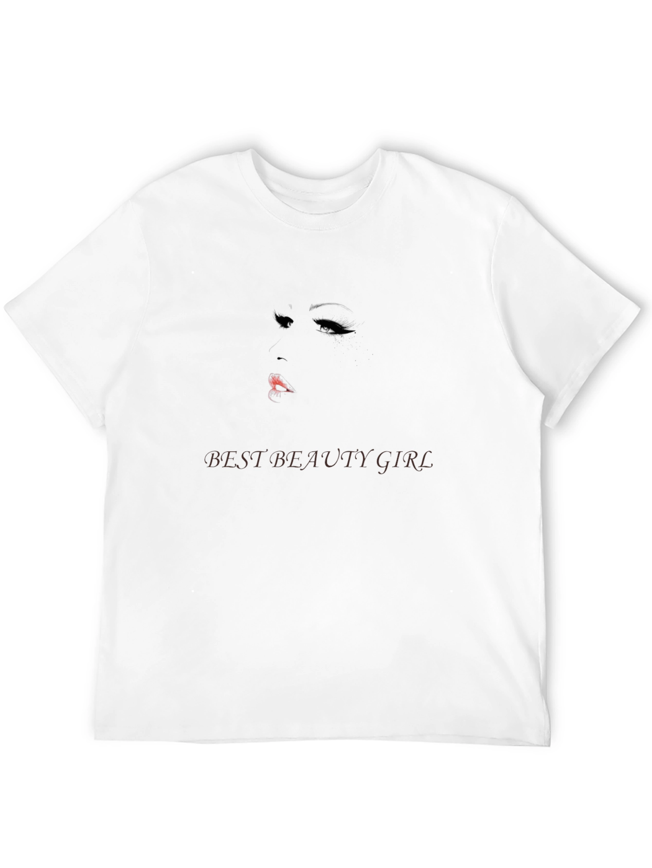 Black Best Beauty Girl Graphic T-Shirt view 12