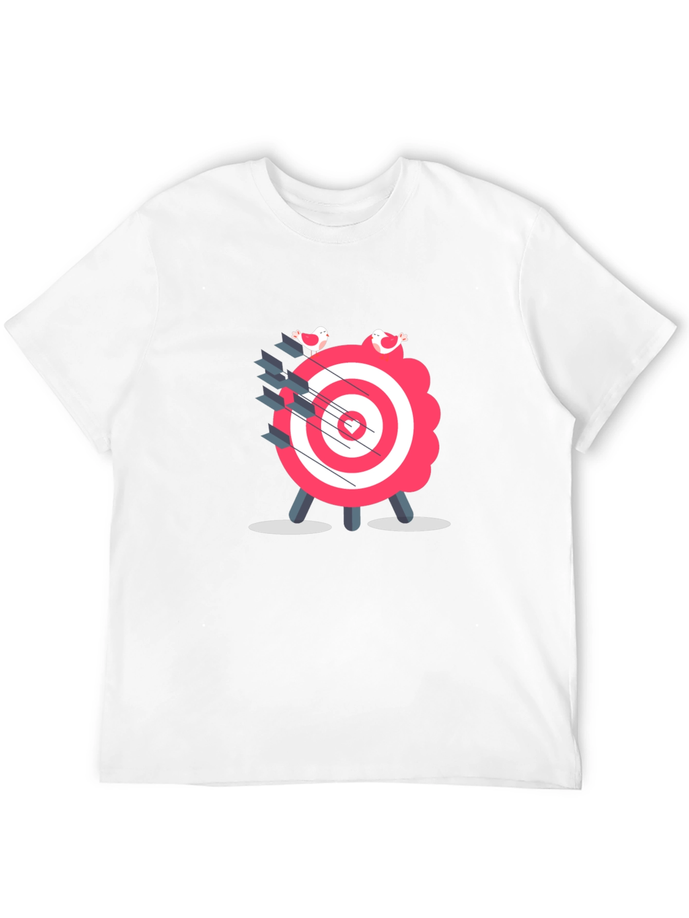 Black Target Practice Graphic Tee - Black Cotton Shirt view 12