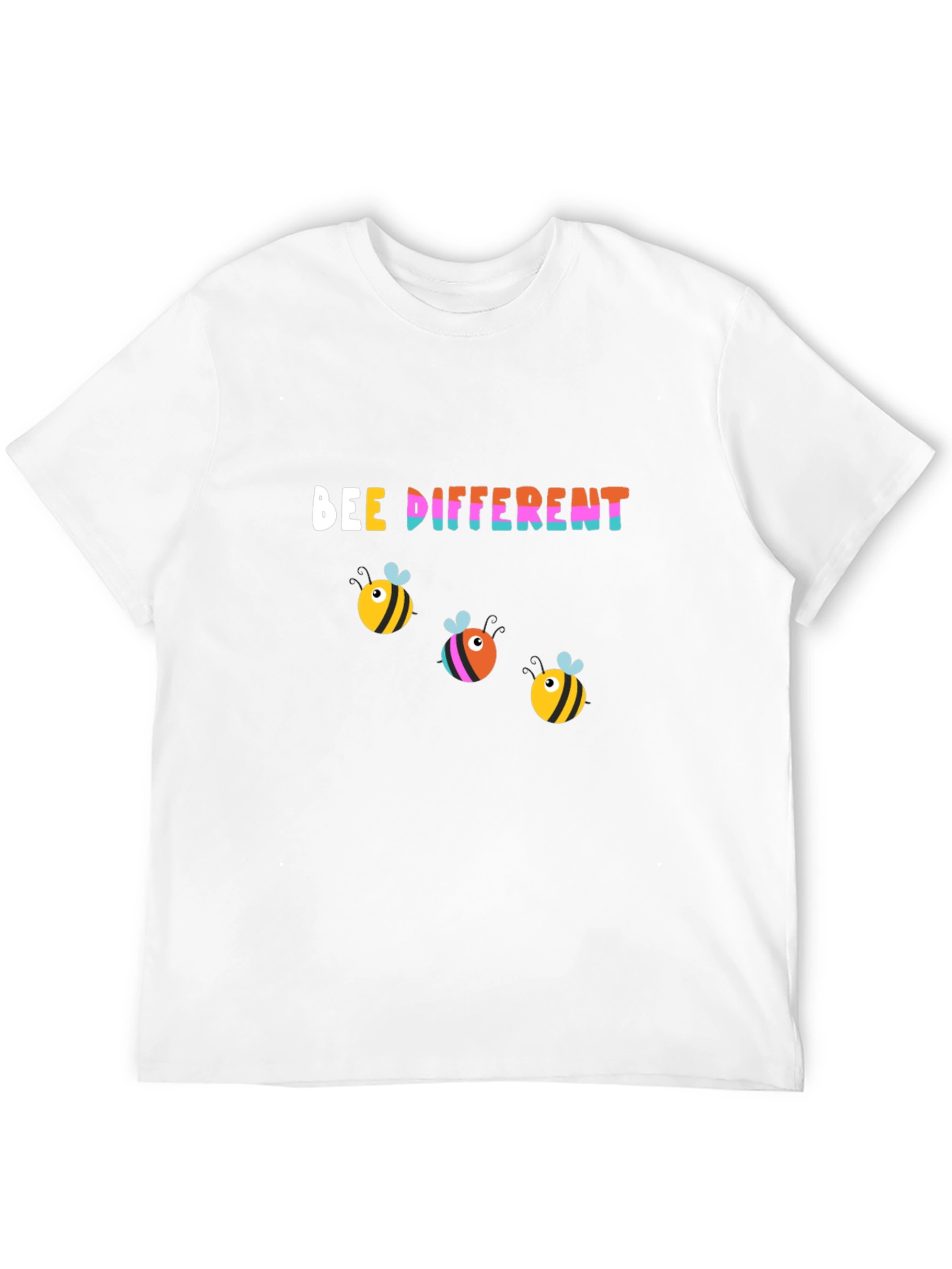 Black Bee Different Graphic Tee - Black view 12