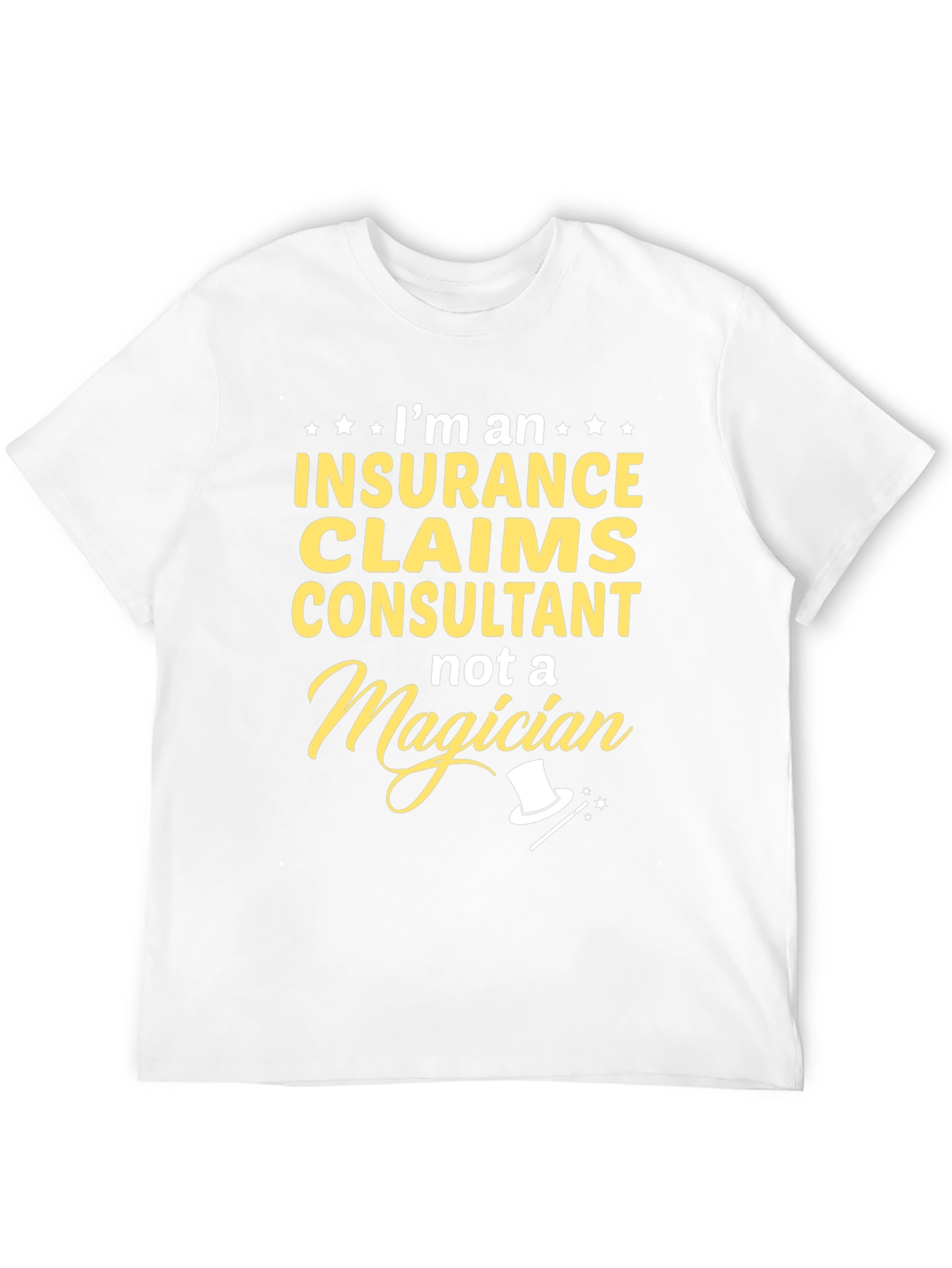 Black Insurance Claims Consultant T-Shirt view 12