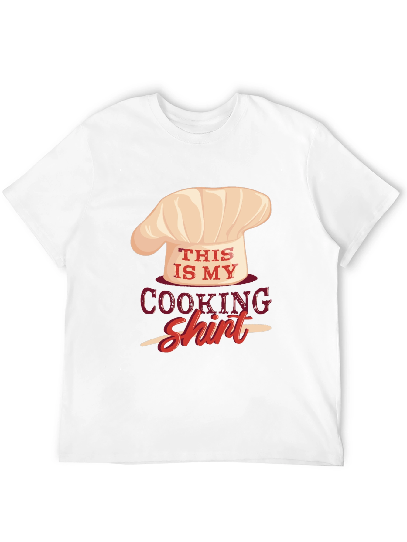 Black This Is My Cooking Shirt - Chef Hat Graphic Tee view 12