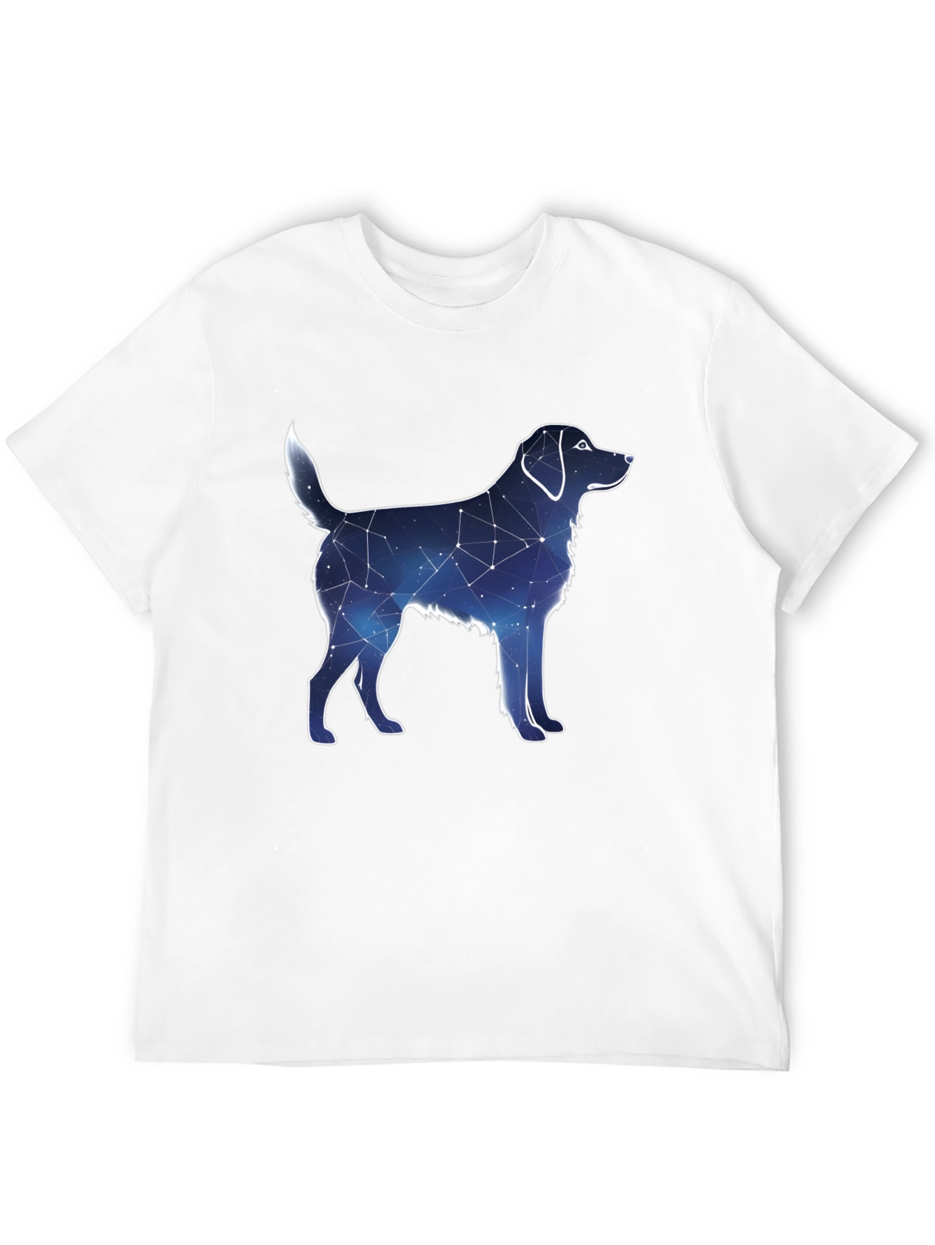 Black Constellation Dog Graphic Tee - Black view 12