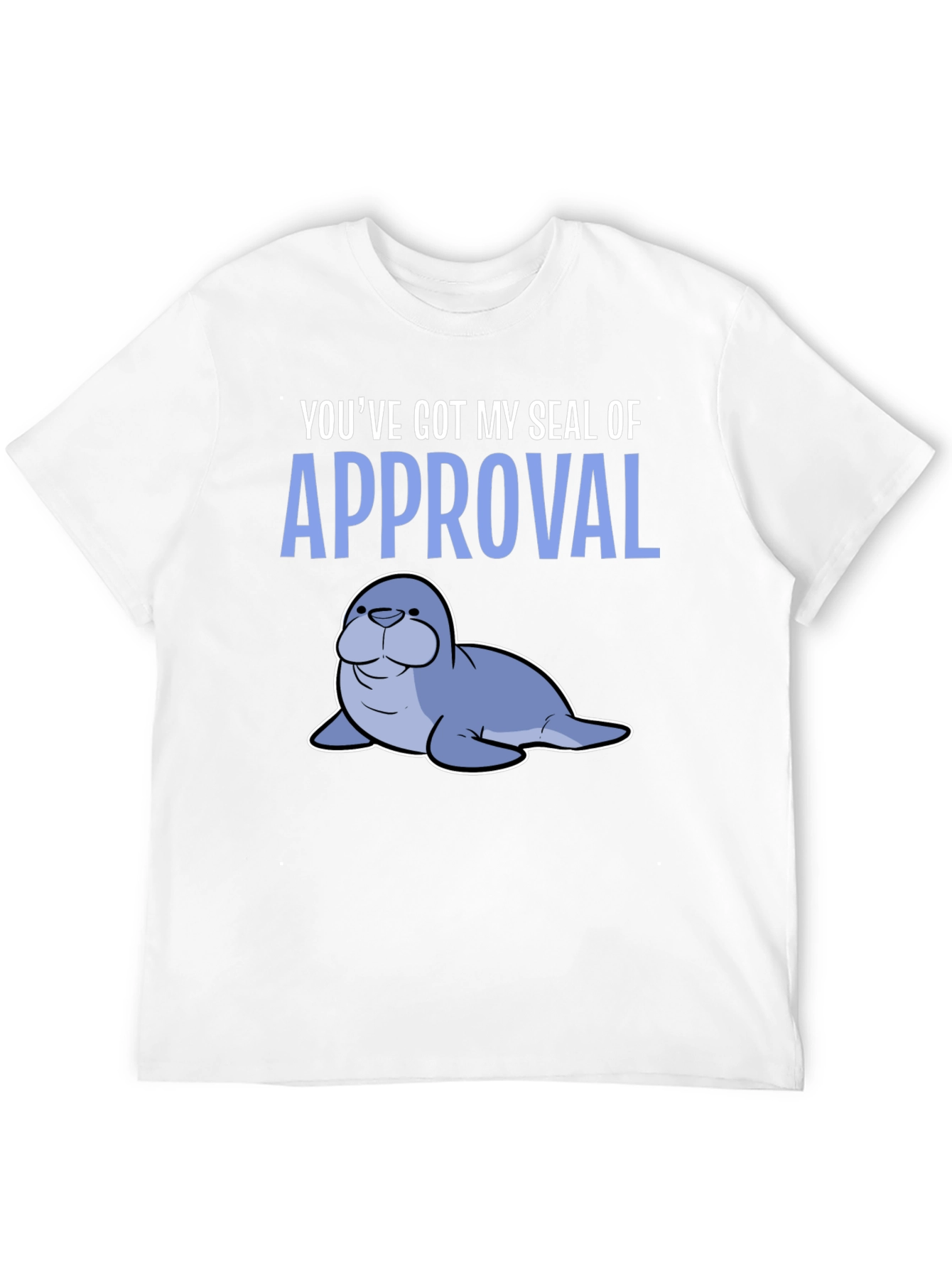 Black Seal of Approval Graphic T-Shirt view 12