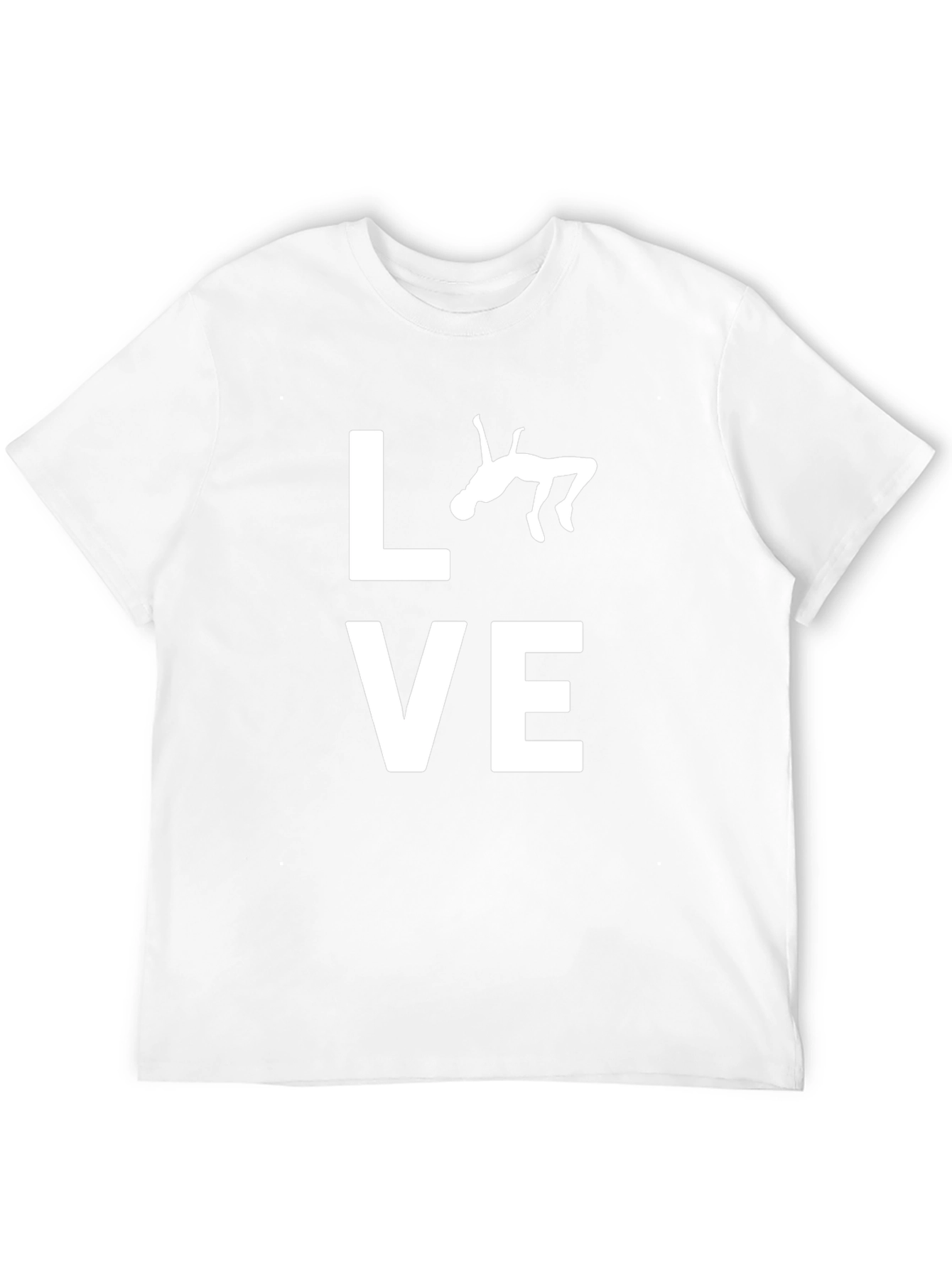 Black Love Gymnastics T-Shirt - Black Cotton Tee view 12