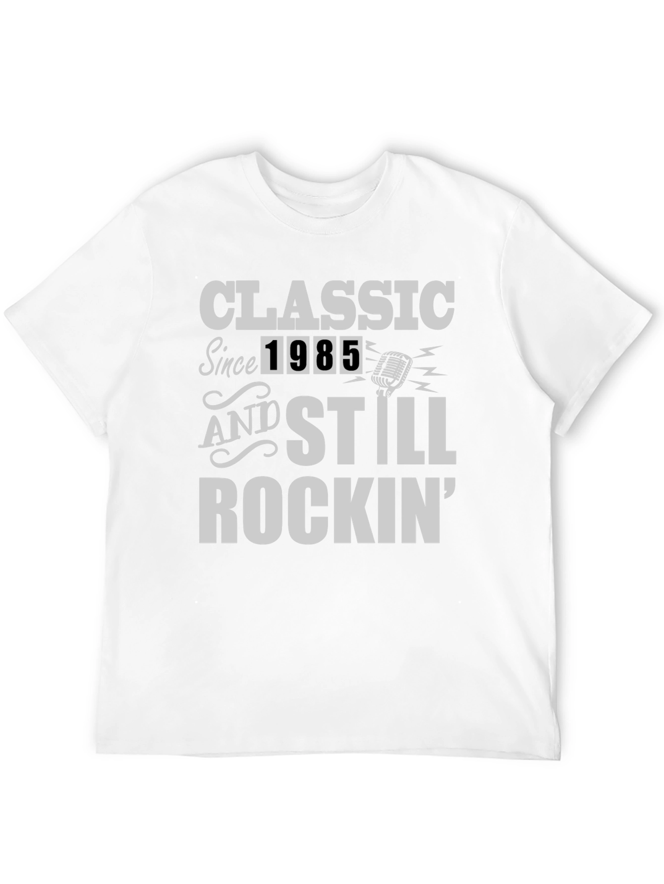 Black Classic Since 1985 Graphic T-Shirt view 12