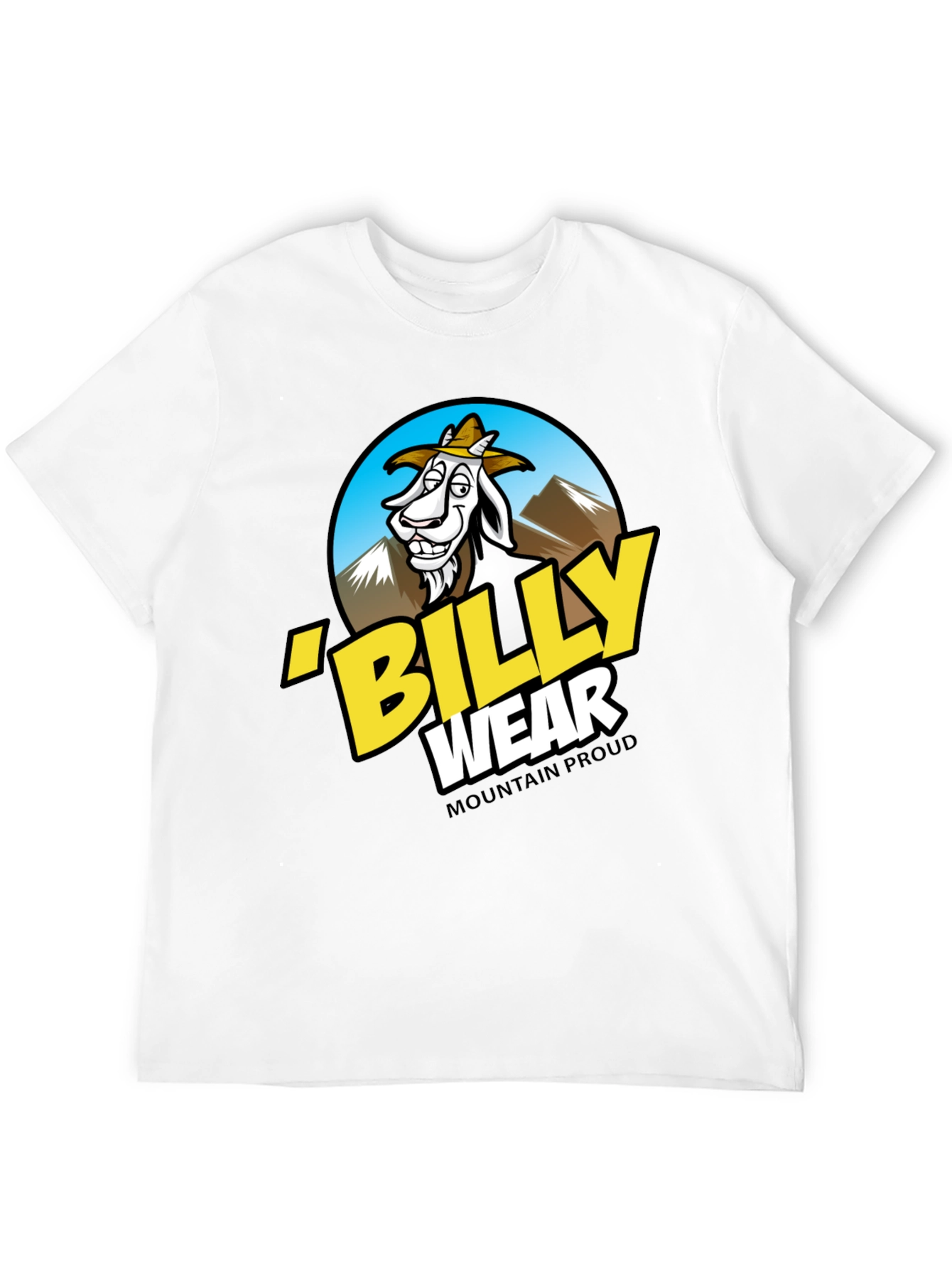 Black Billy Wear Mountain Proud Black T-Shirt view 12