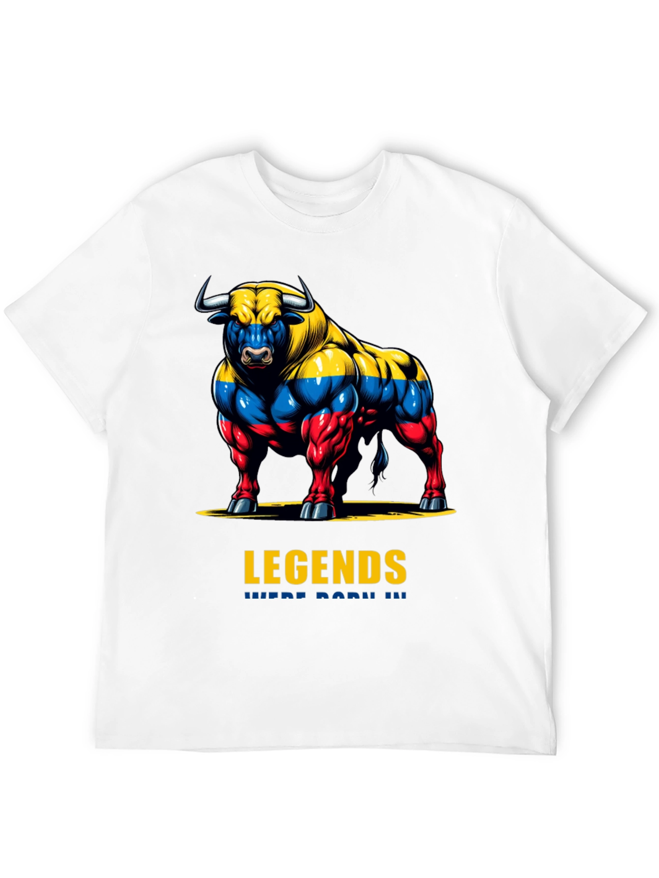 Legends Bull Graphic T-Shirt - Premium Cotton - 12