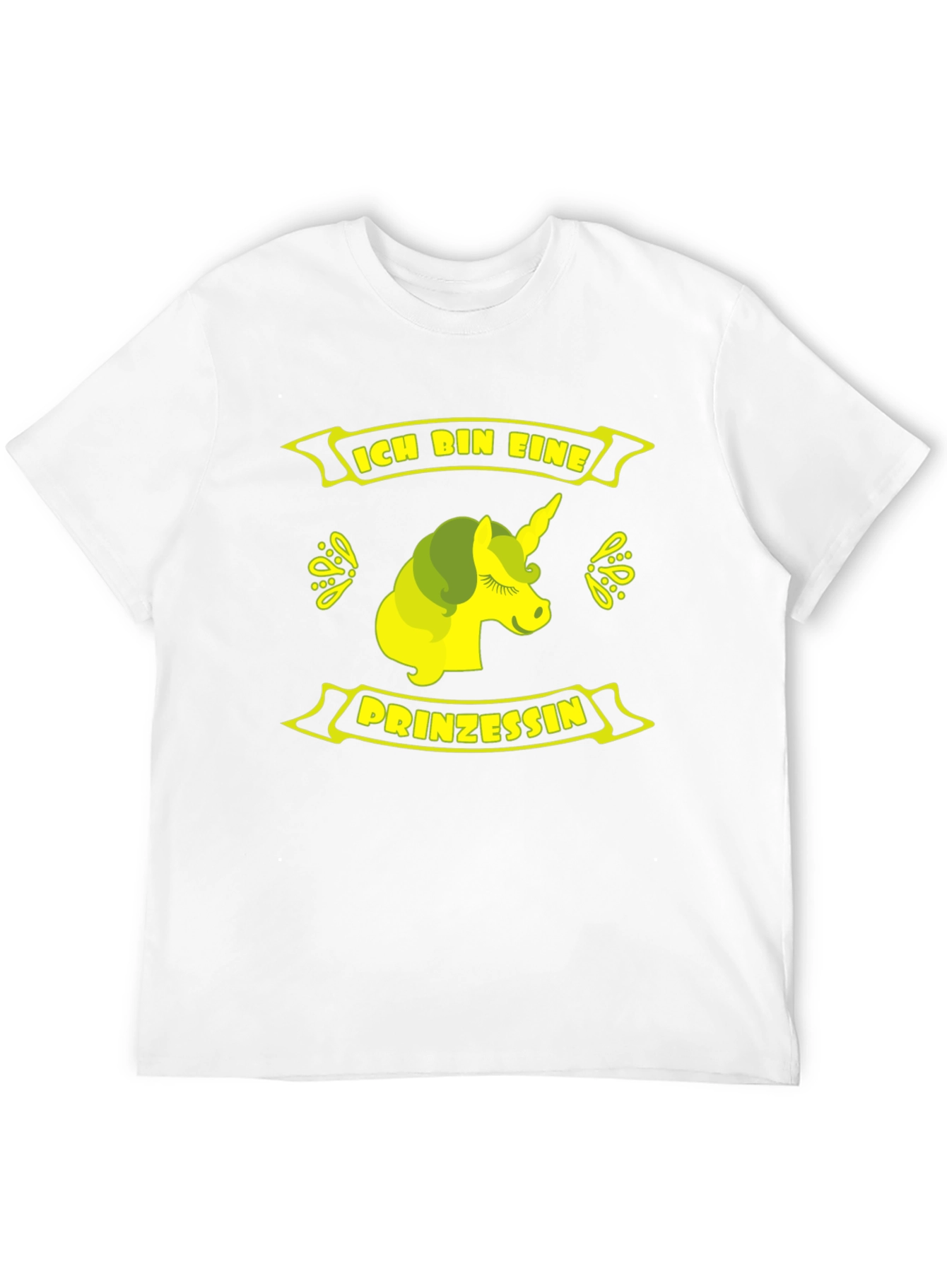 Black Ich Bin Eine Prinzessin Unicorn T-Shirt view 12