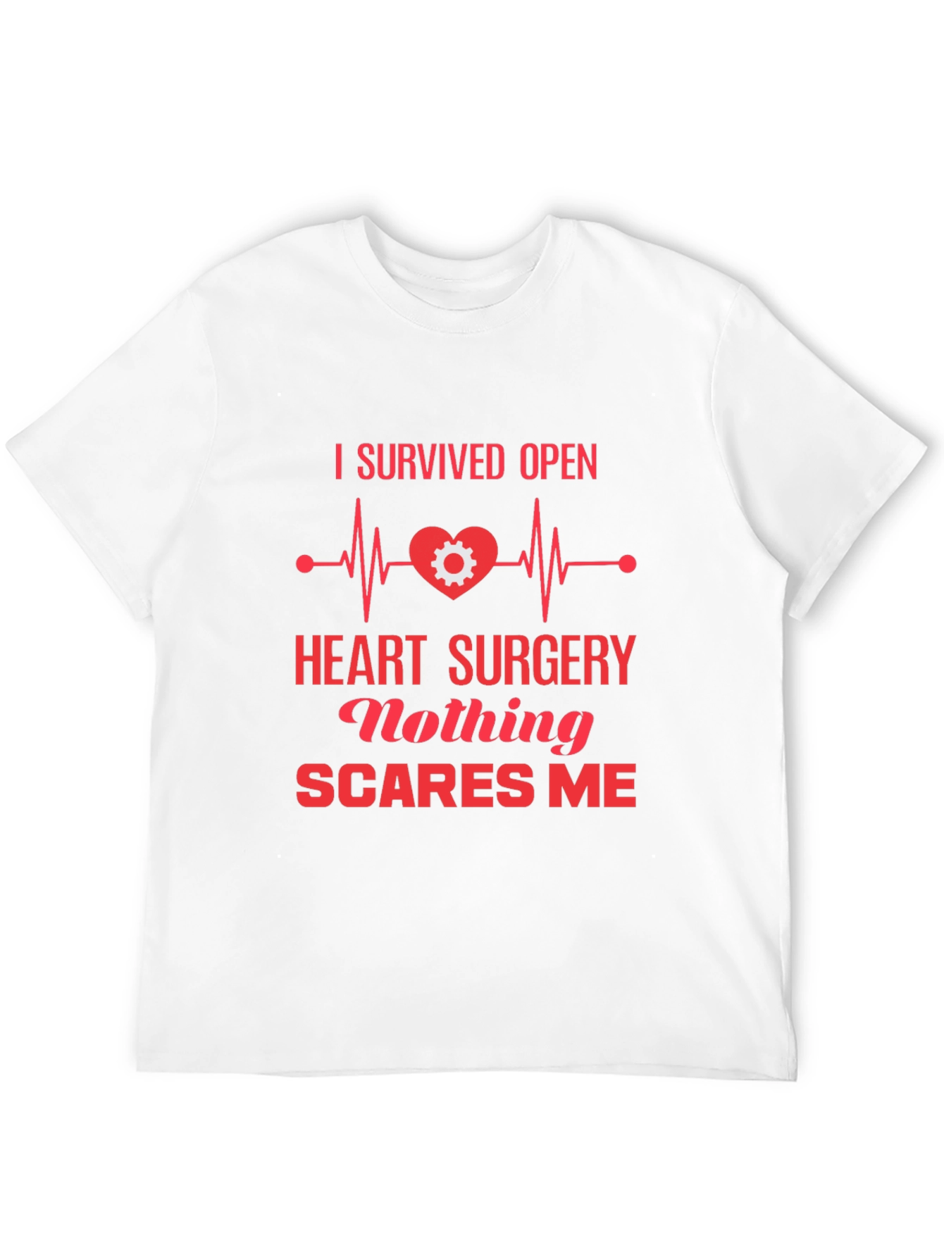 Black Heart Surgery Survivor Graphic Tee view 12