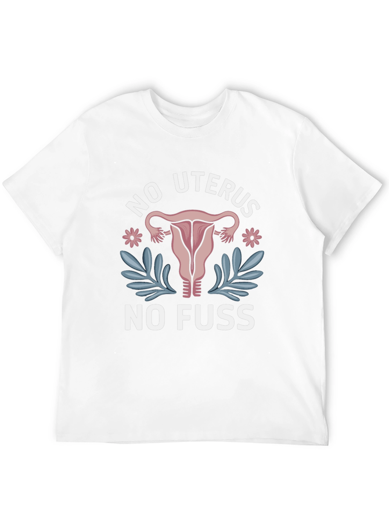 Black No Uterus No Fuss Graphic Tee view 12