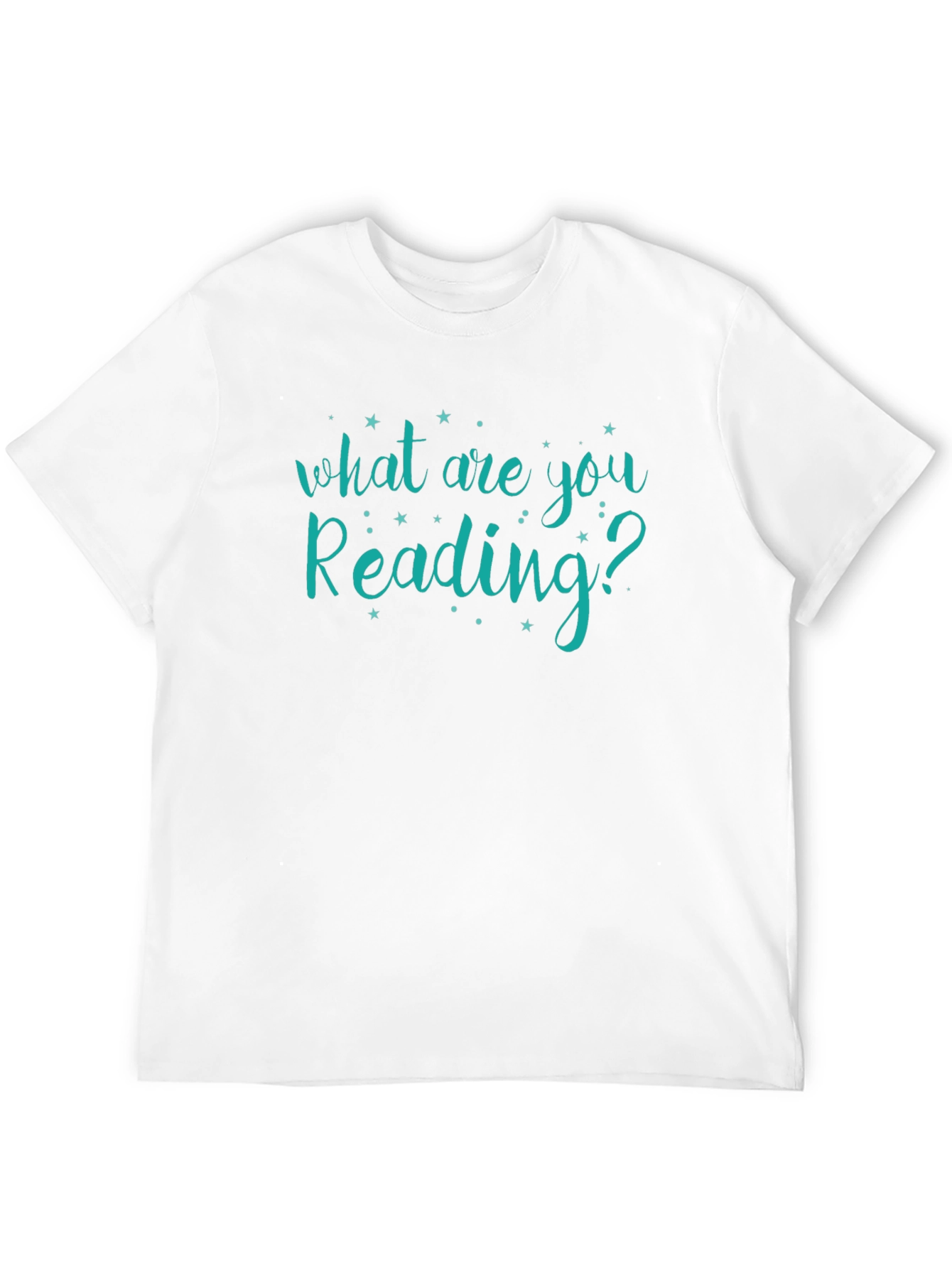 Black What Are You Reading? Graphic Tee - Unisex view 12