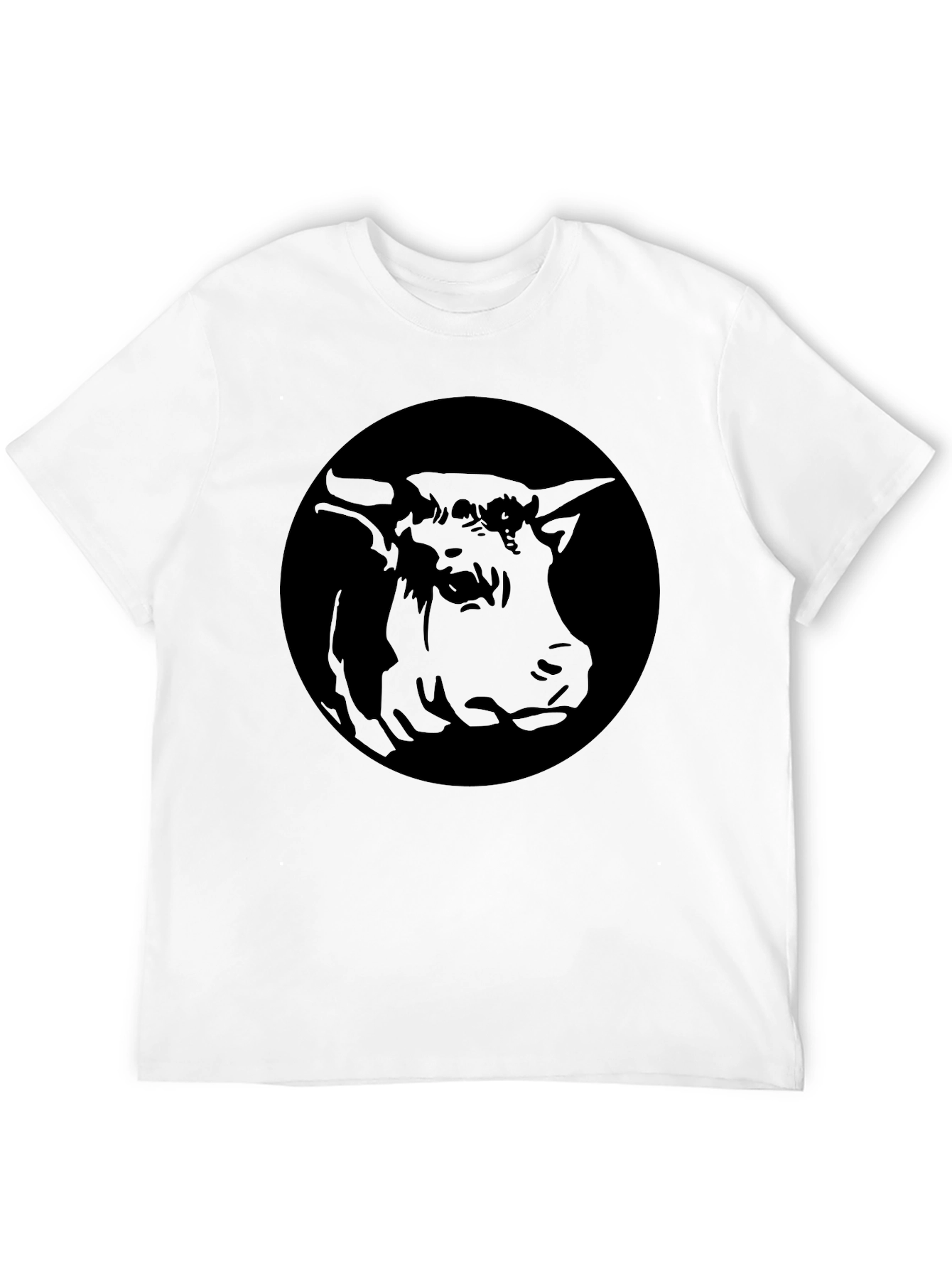 Bull Graphic Black T-Shirt - 12