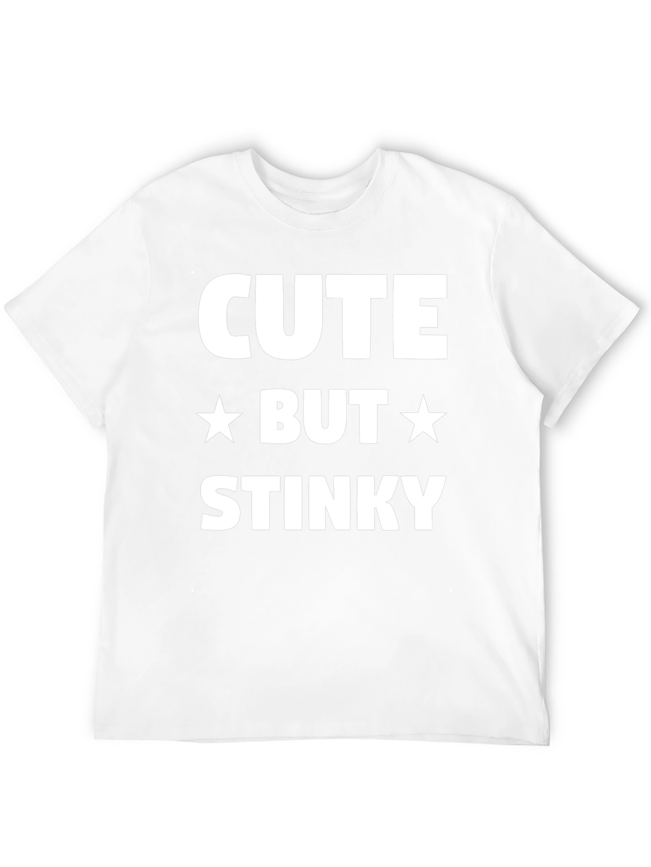Black Cute But Stinky Graphic Tee view 12