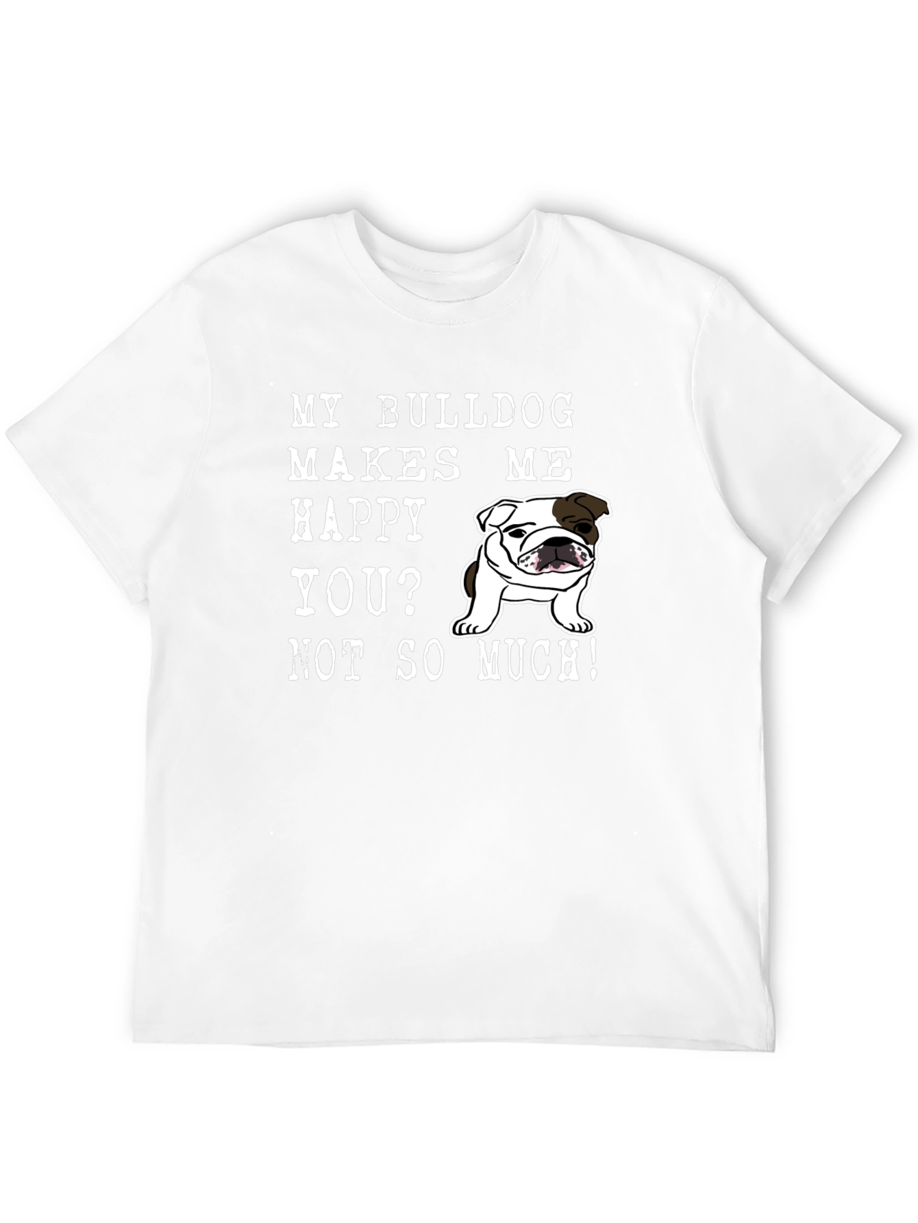 Black Bulldog Lover T-Shirt - Funny Graphic Tee for Dog Owners view 12