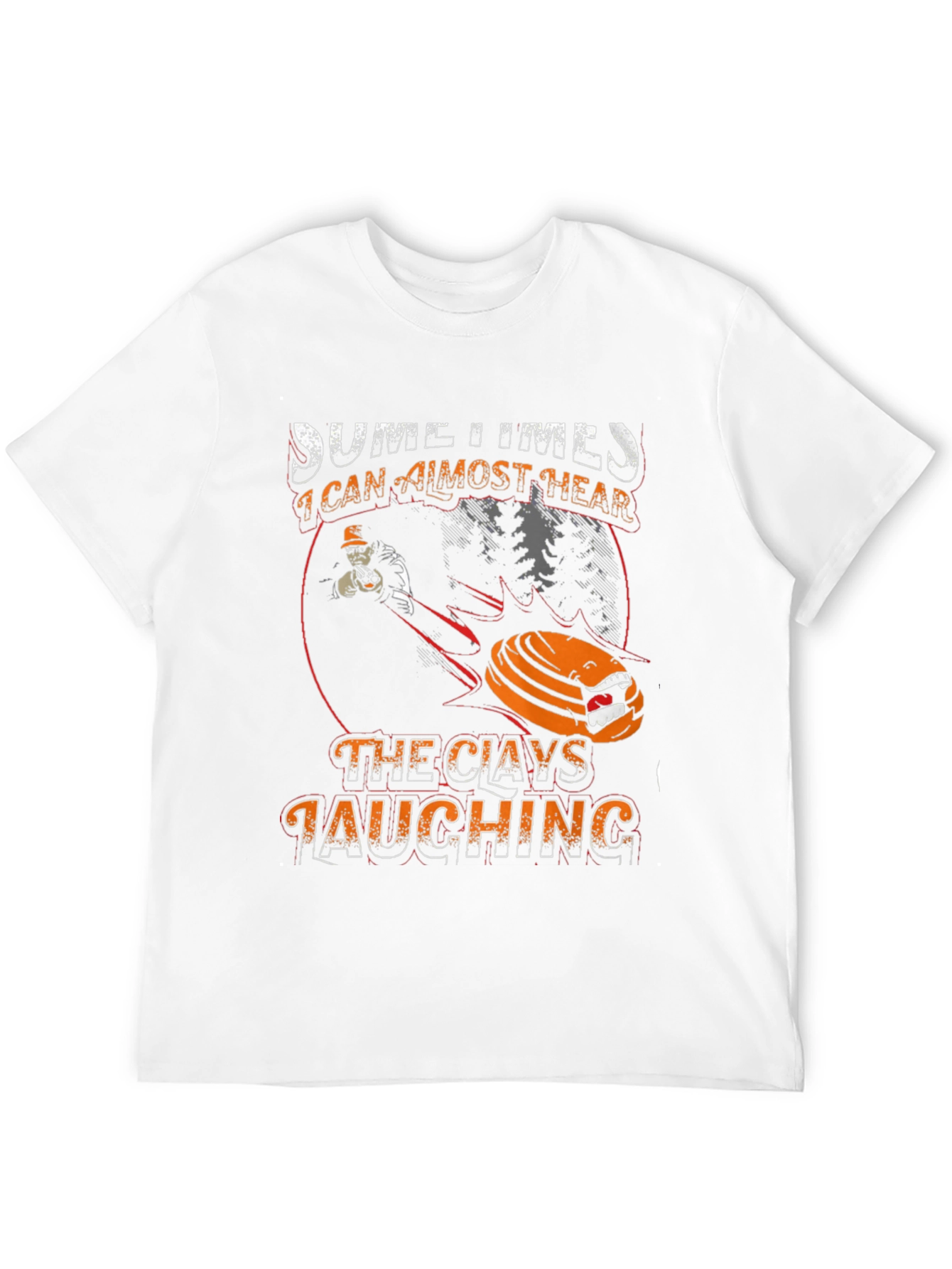 Black Clays Laughing Graphic Tee | Target Shooting Shirt view 12