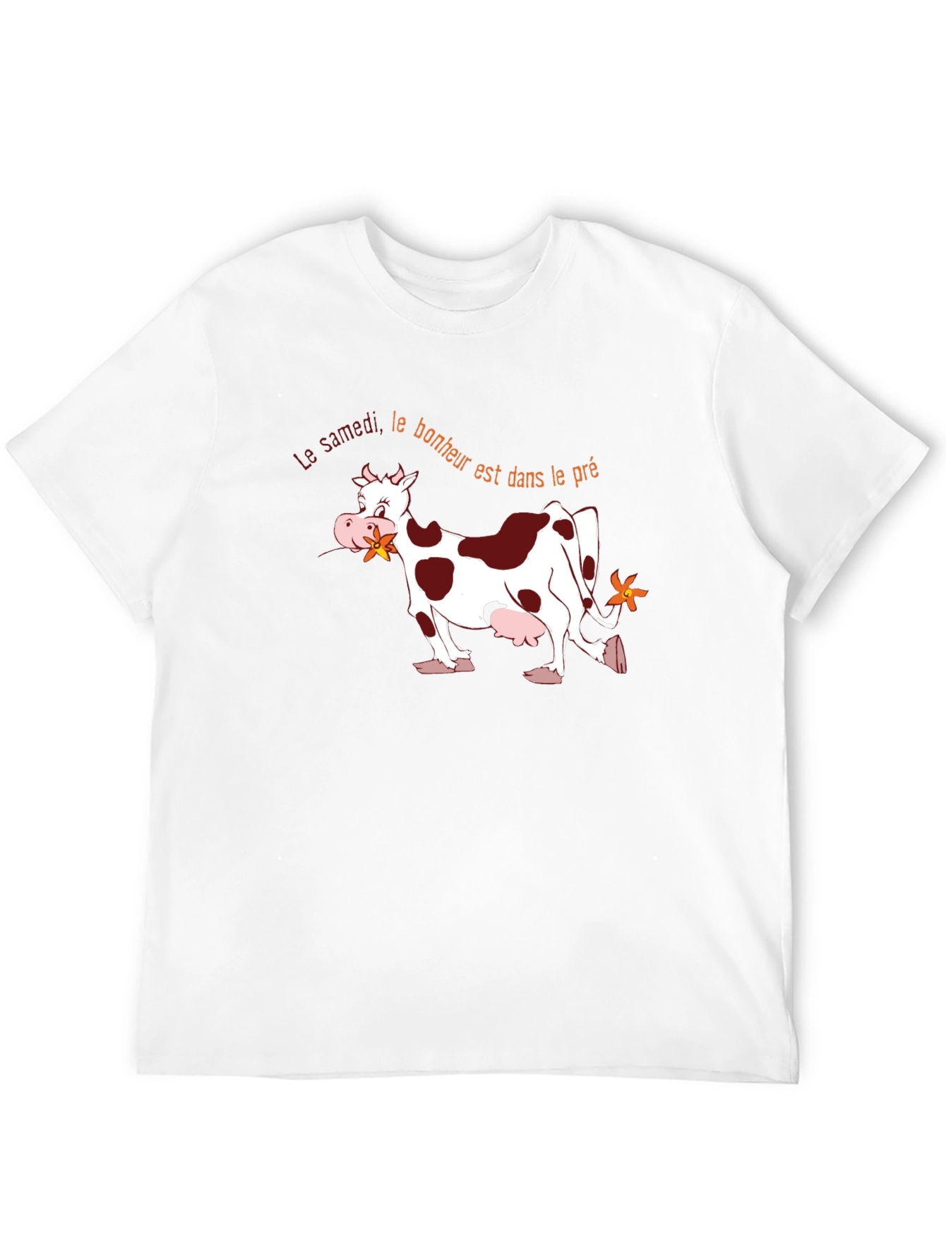Black Funny Cow T-Shirt - Le Samedi Bonheur view 12