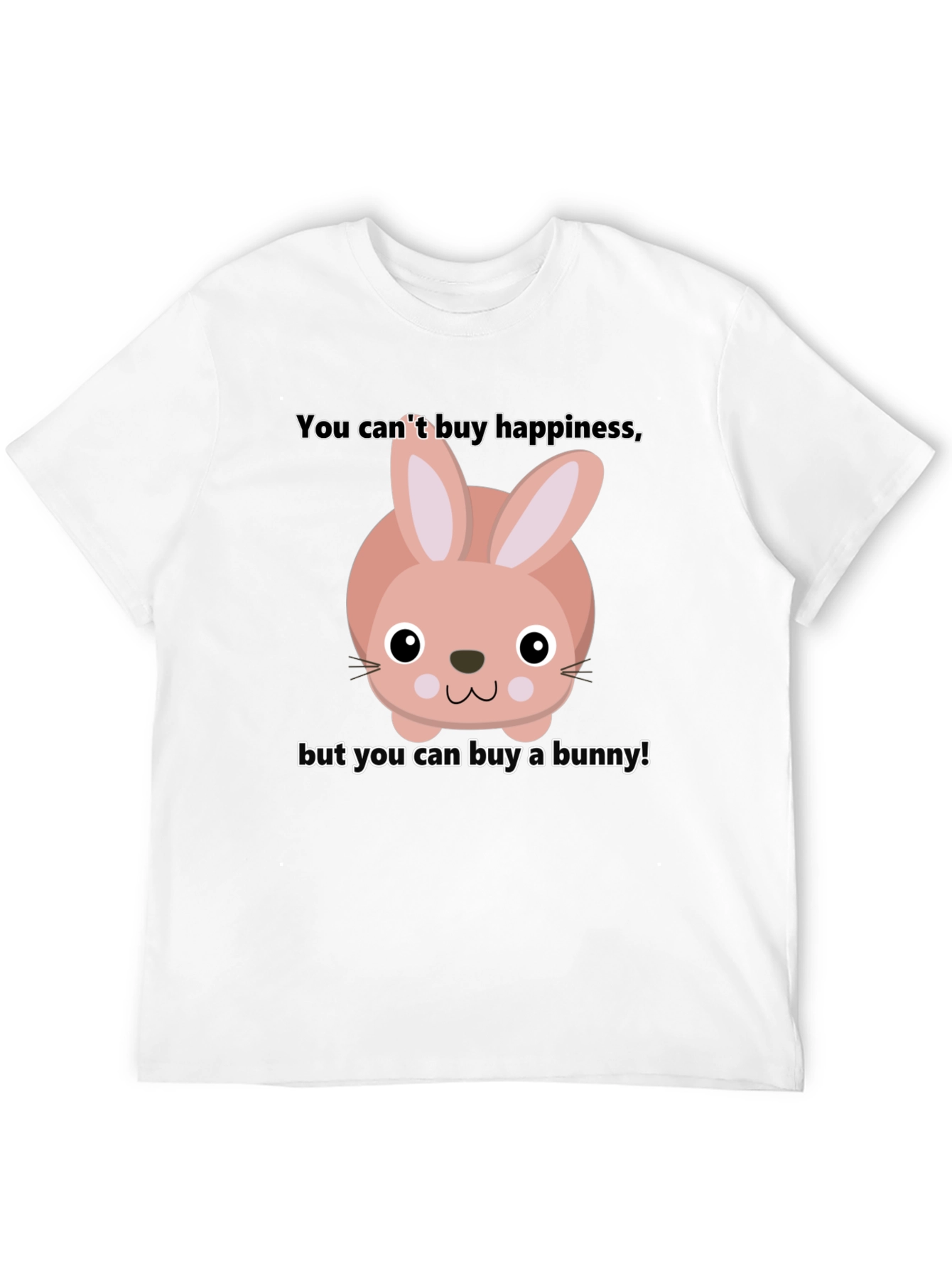 Black Funny Bunny T-Shirt - Buy Happiness view 12