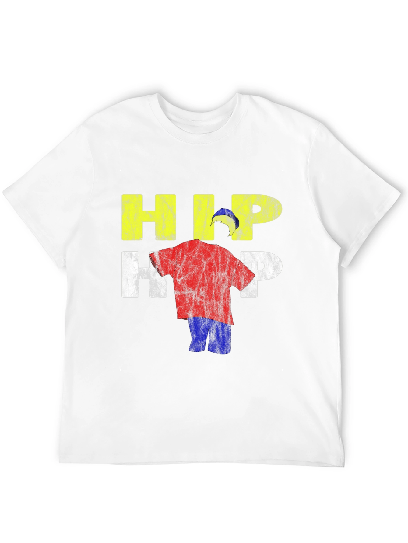 Black Hip Hop Graphic T-Shirt view 12