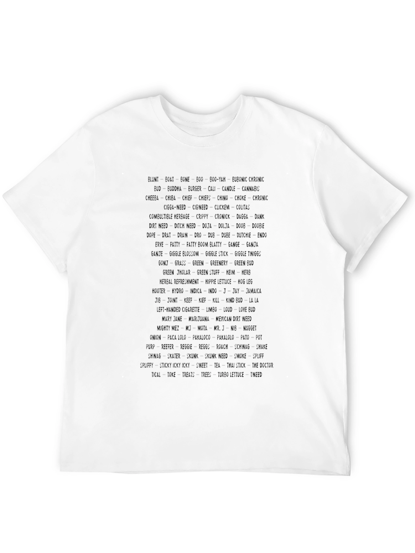 Black Text Graphic Black T-Shirt view 12