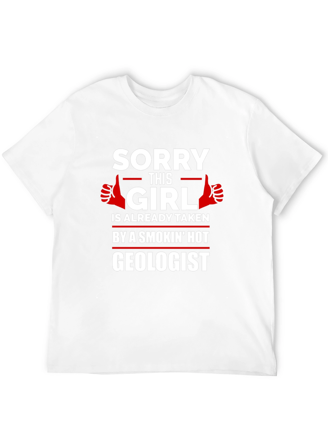 Black Taken by a Smokin' Hot Geologist Graphic T-Shirt view 12