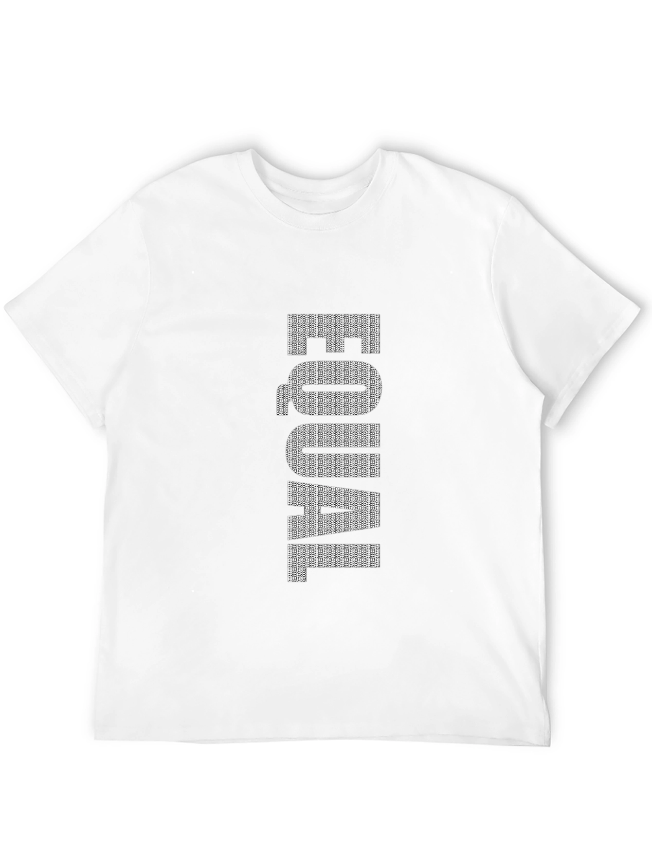 Black Equal Rights Graphic Tee - Unisex Black T-Shirt view 12
