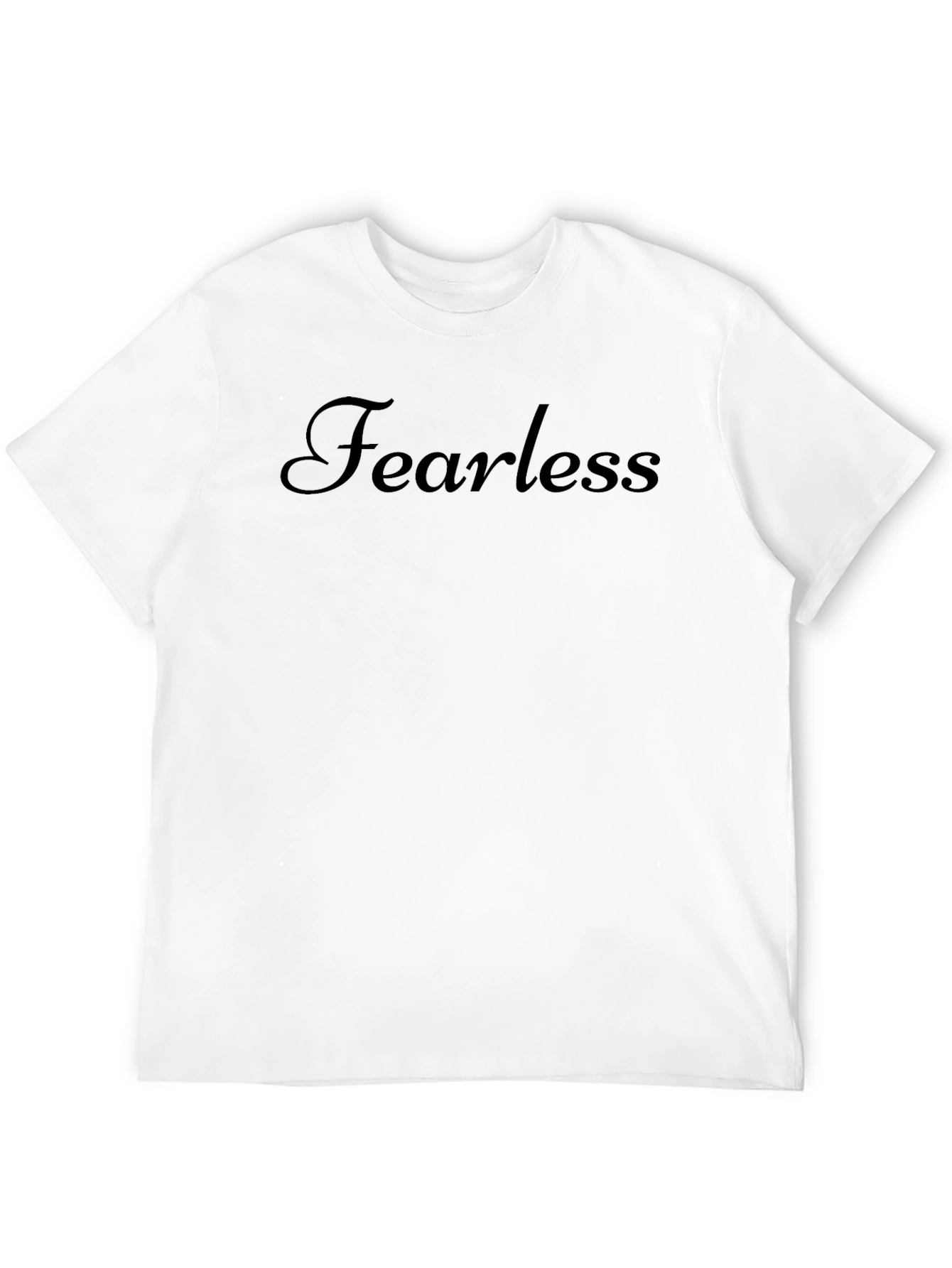 Black Fearless Black Crew Neck T-Shirt view 12