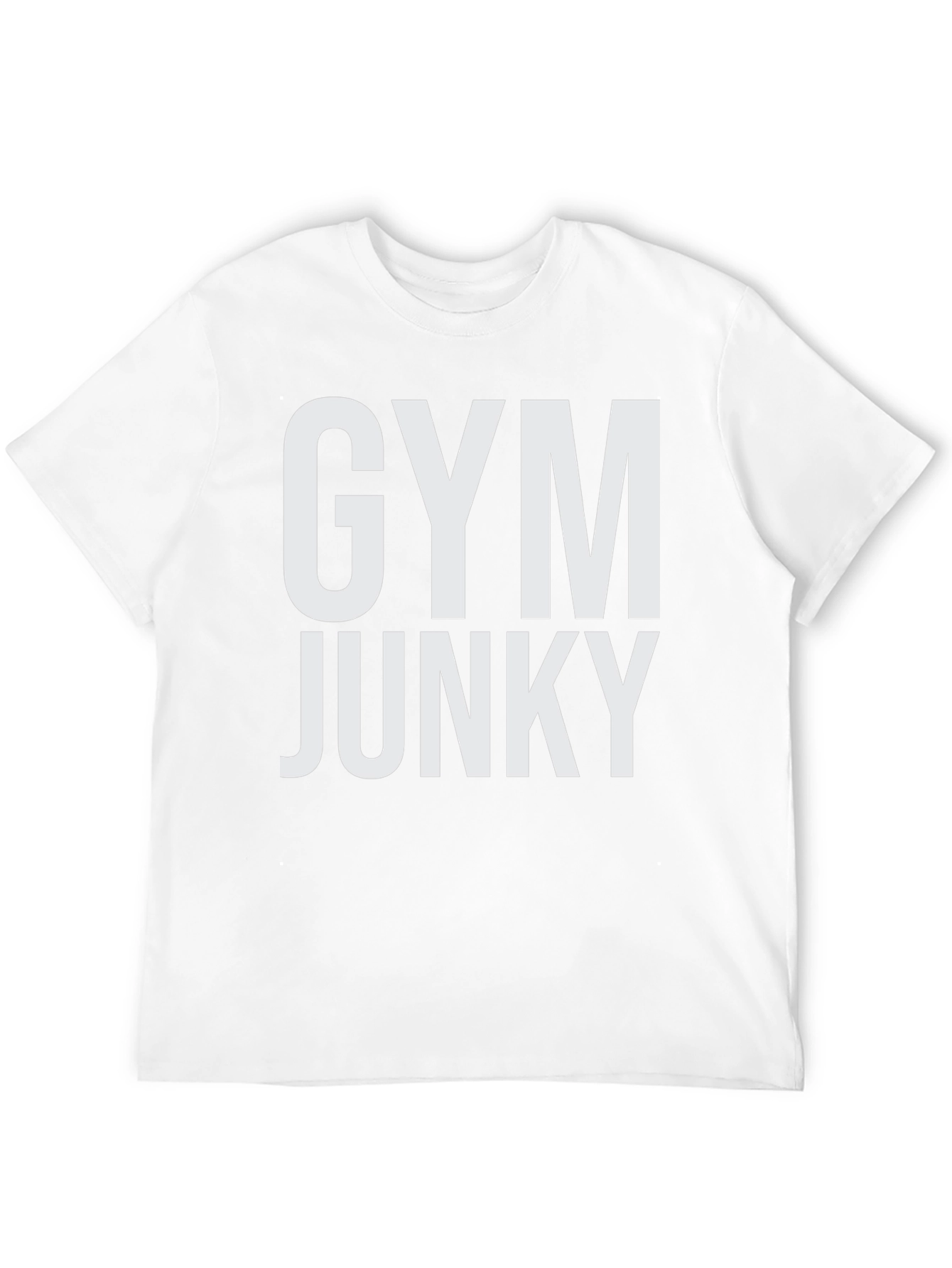 Black Gym Junky Graphic Tee - Black view 12