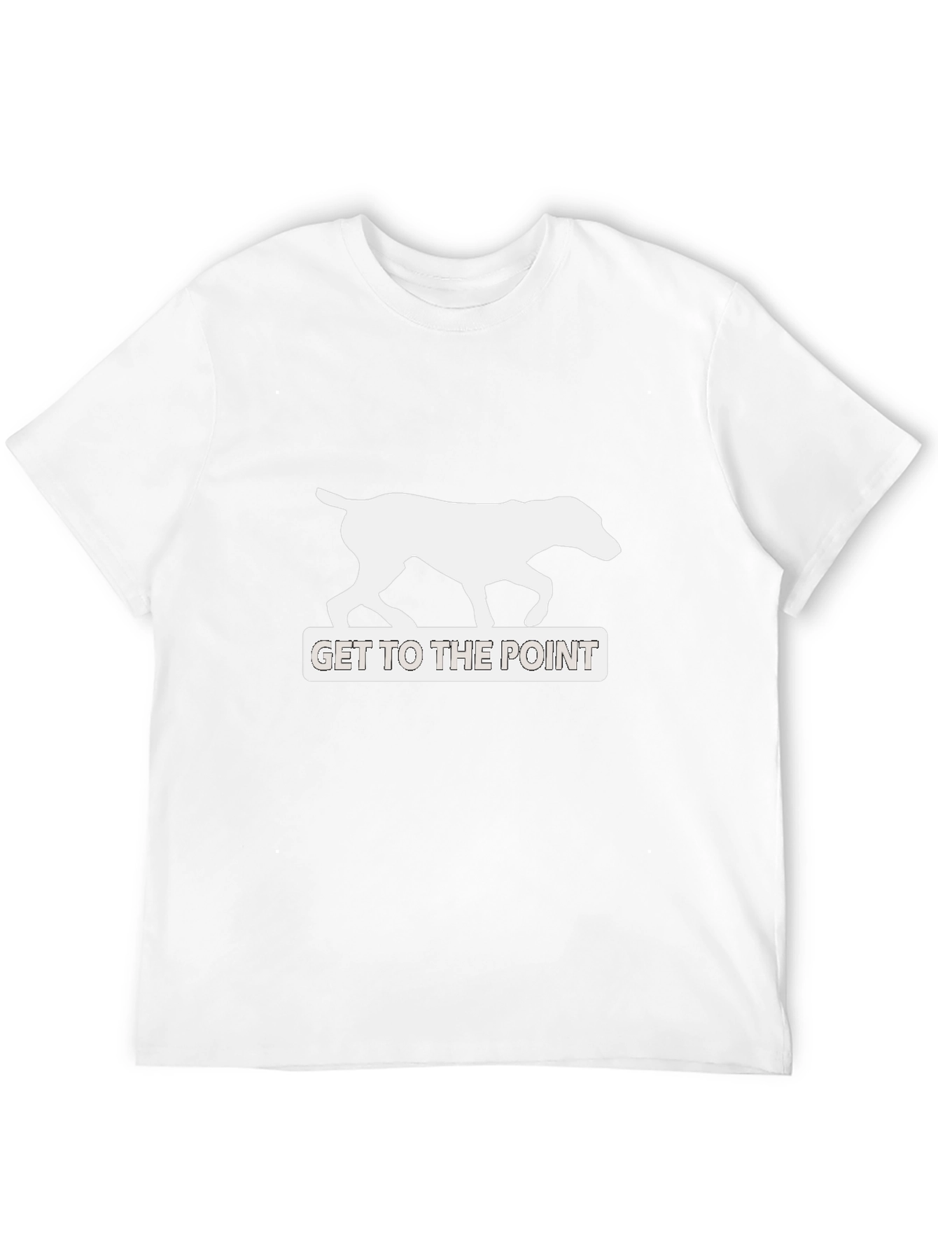 Black Get To The Point Dog Graphic Tee - Black view 12