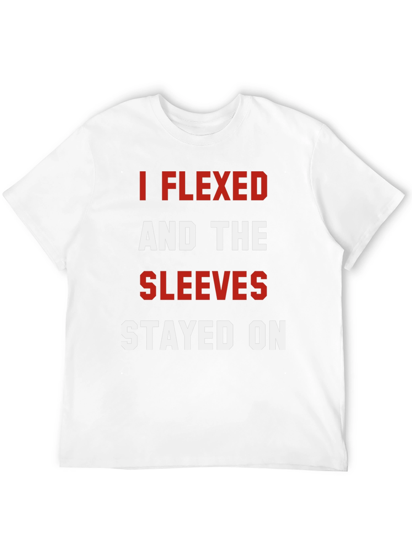 Funny 'I Flexed' Graphic Tee - 12