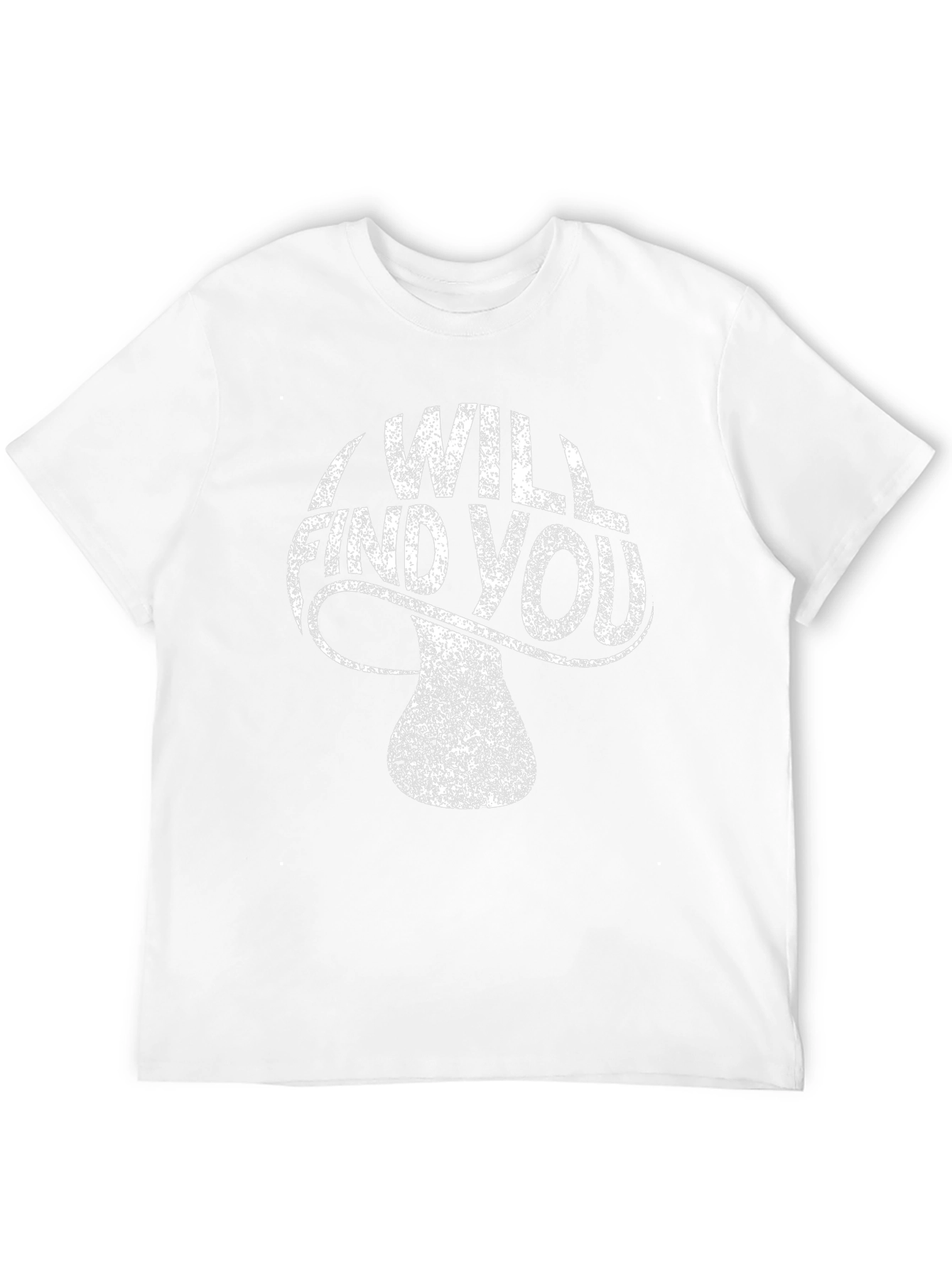 Black I Will Find You Mushroom Graphic Tee view 12