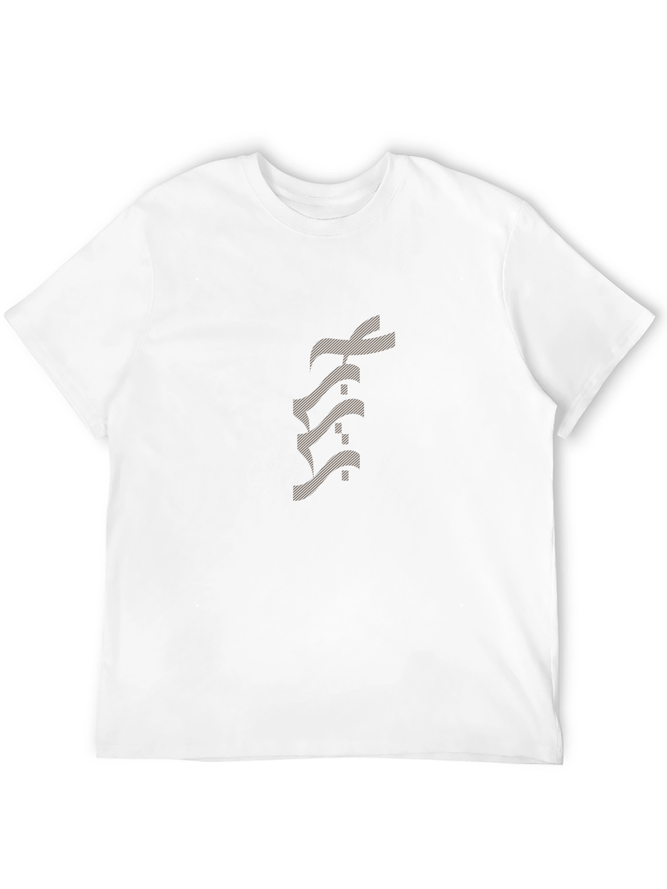 Black Men's Classic Black Crew Neck T-Shirt view 12