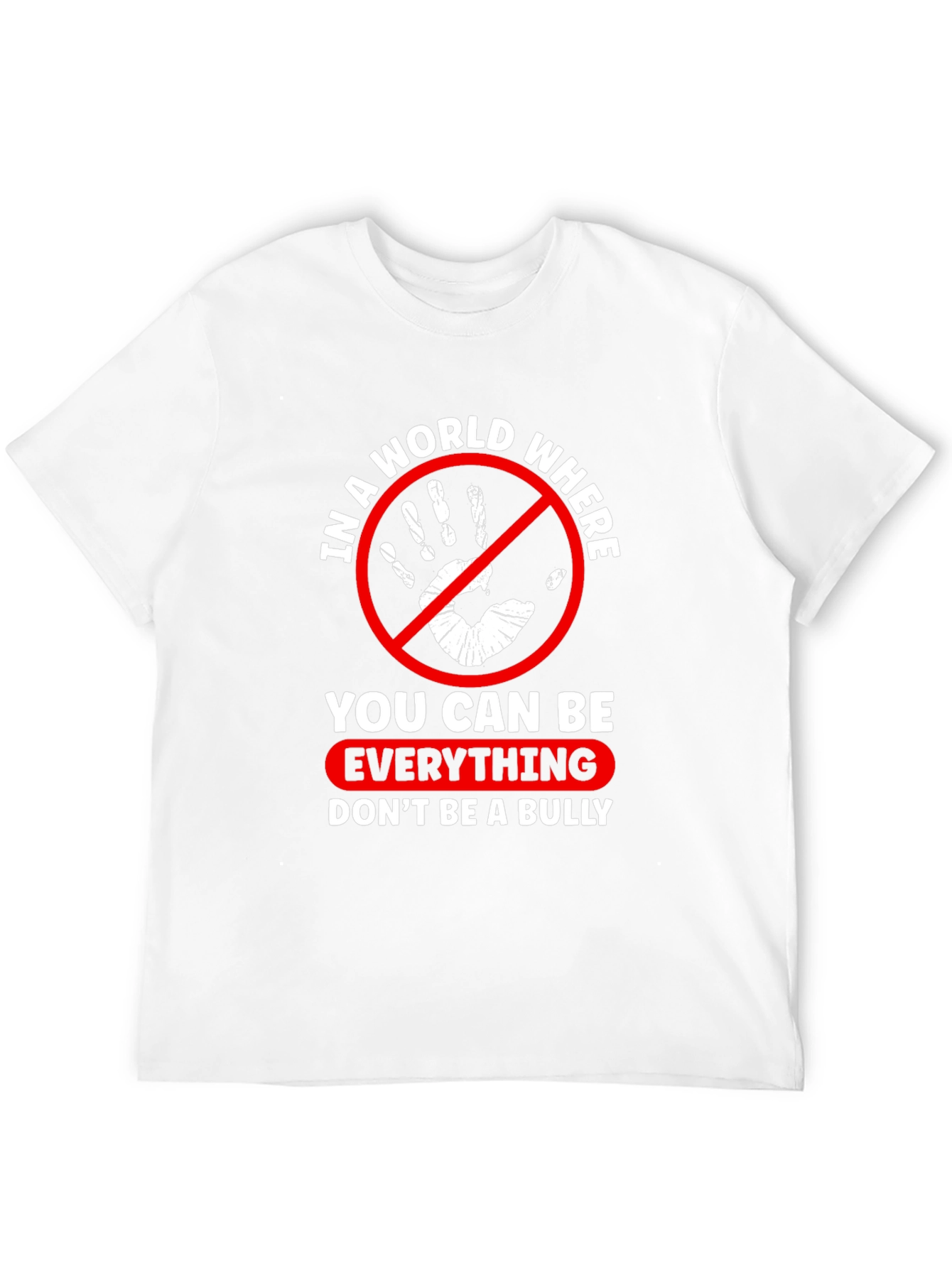 Black In A World Where You Can Be Everything T-Shirt view 12