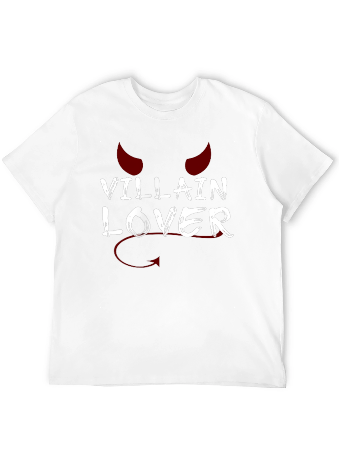 Black Villain Lover Graphic T-Shirt - Black view 12